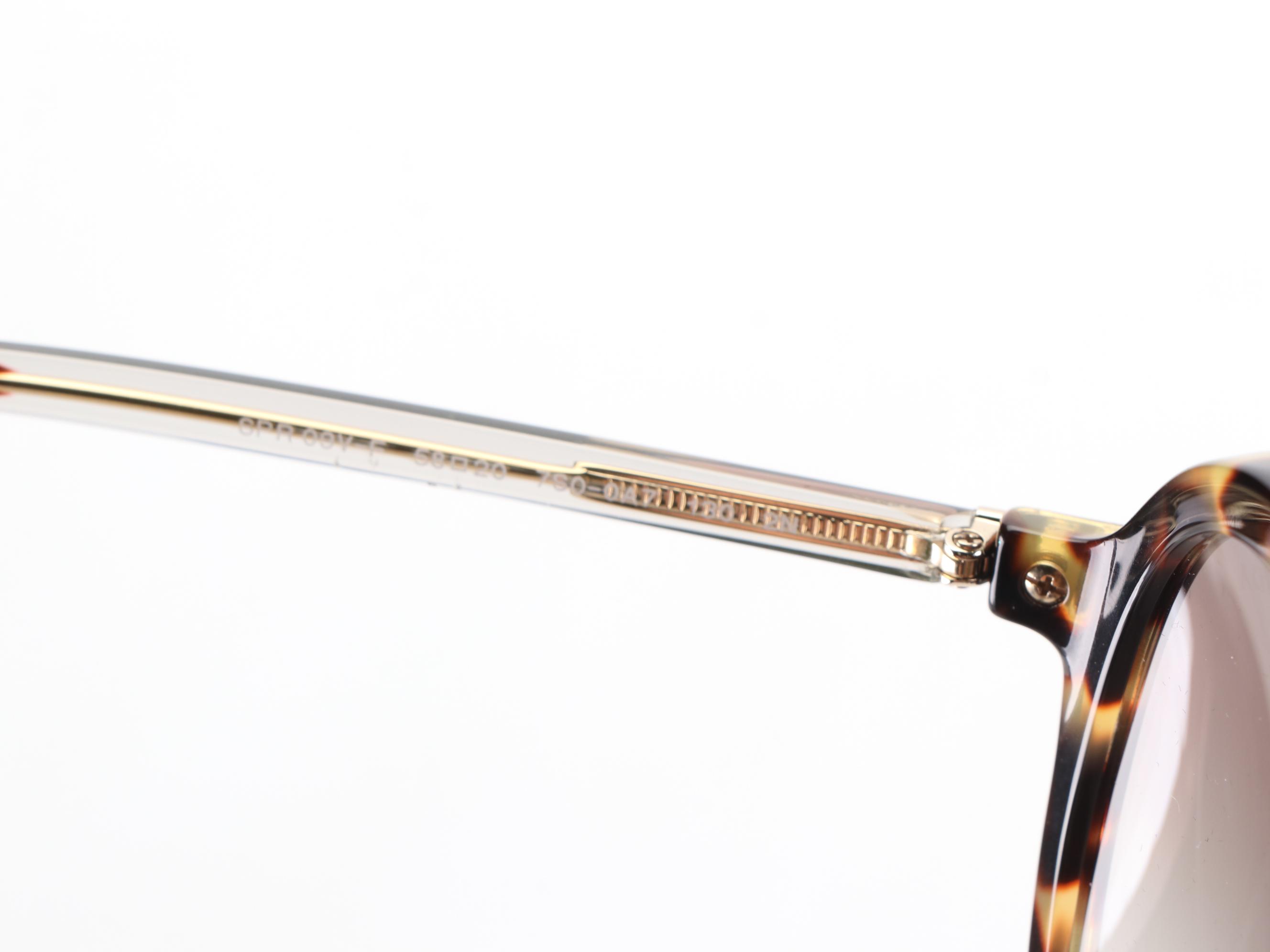 Prada SPR09V-F Round Sunglasses with Case and Box