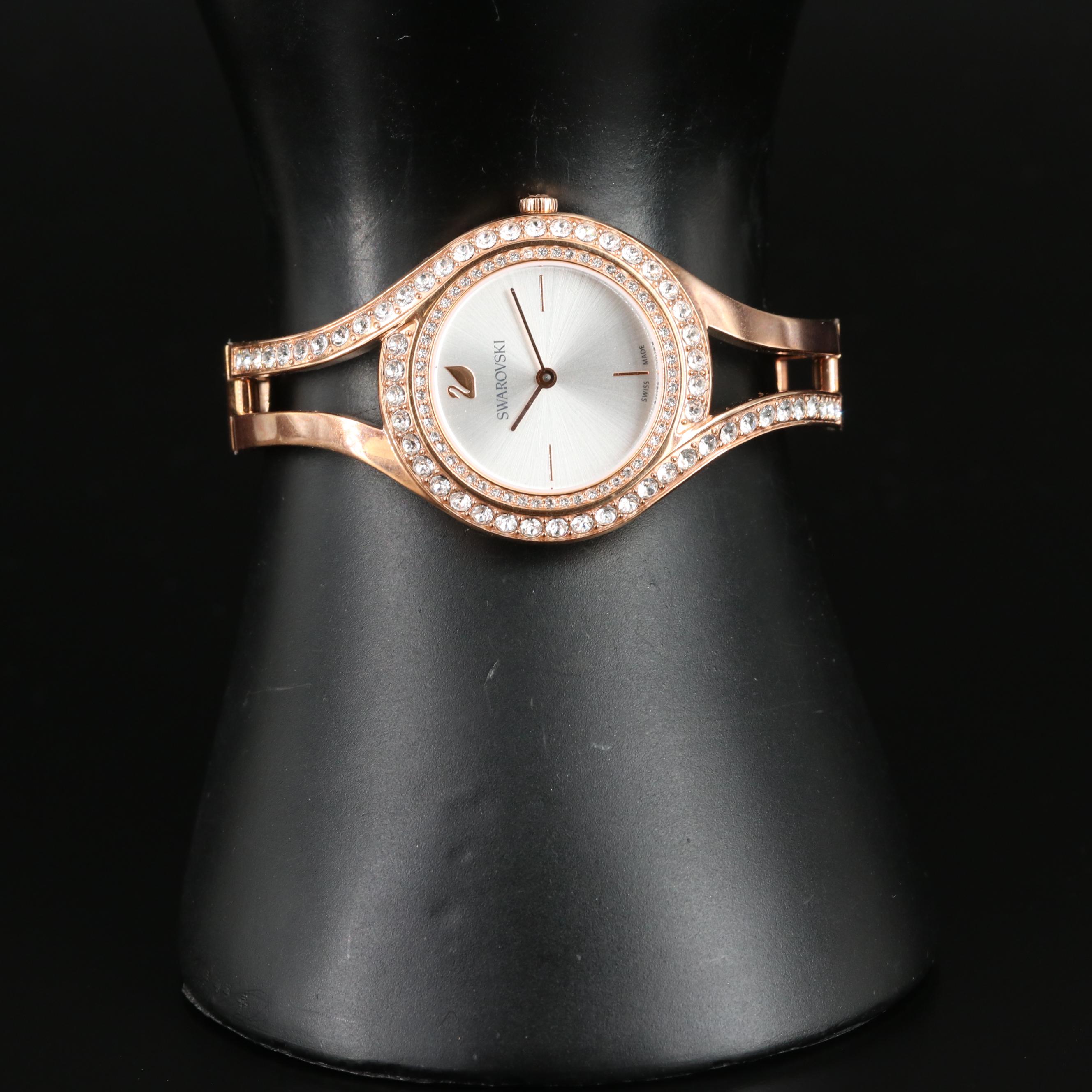 Swarovski Eternal Rose Gold-Tone Quartz Watch
