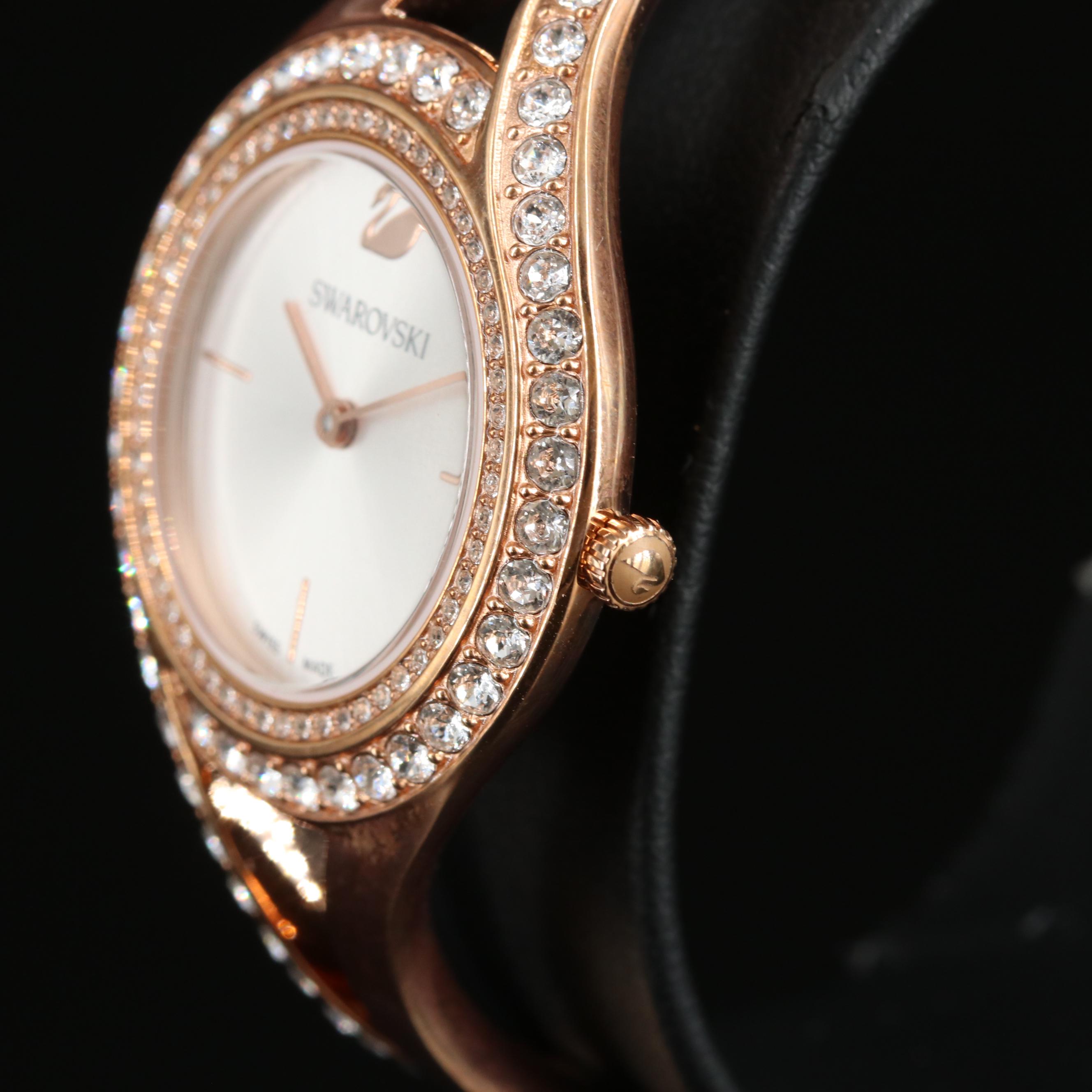 Swarovski Eternal Rose Gold-Tone Quartz Watch