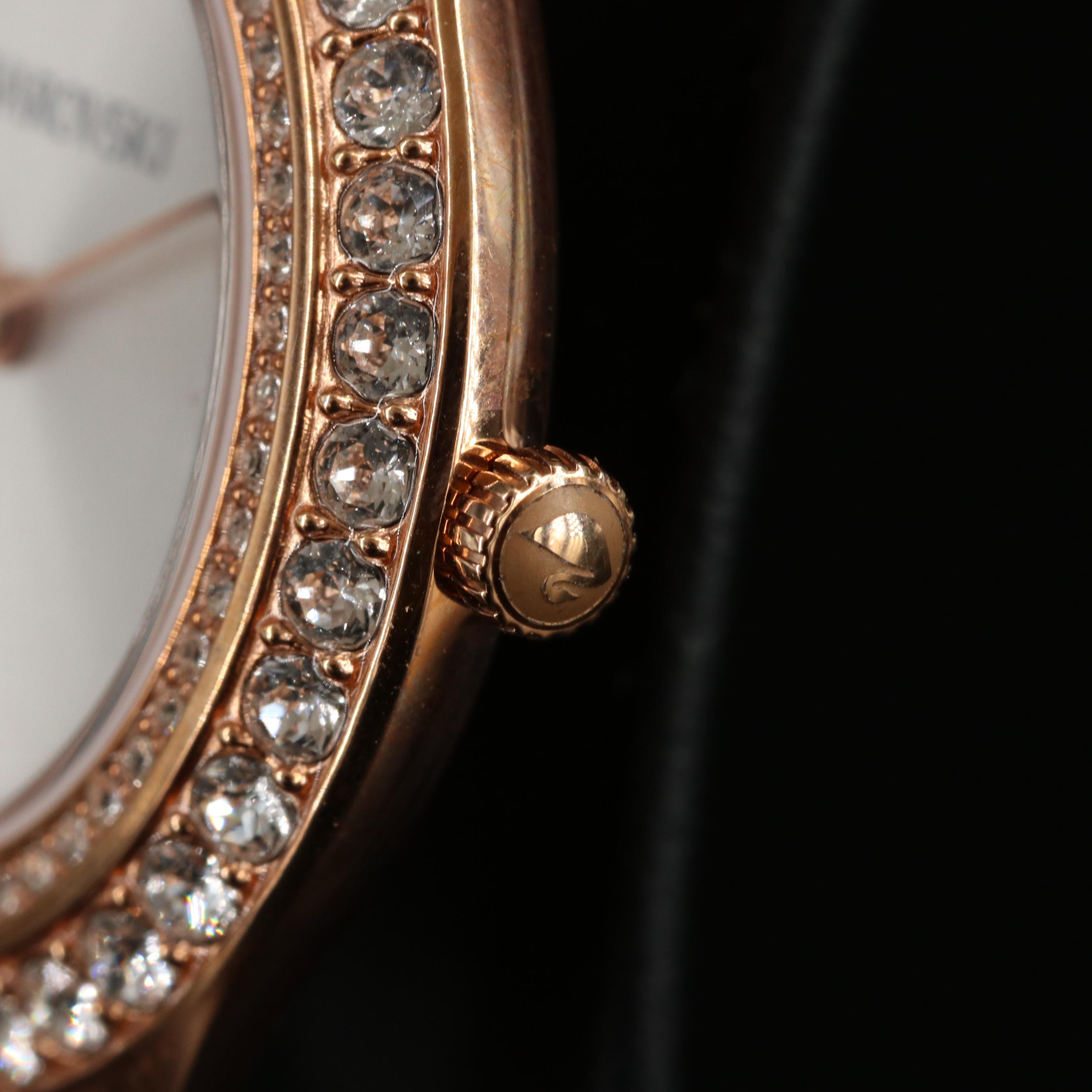 Swarovski Eternal Rose Gold-Tone Quartz Watch