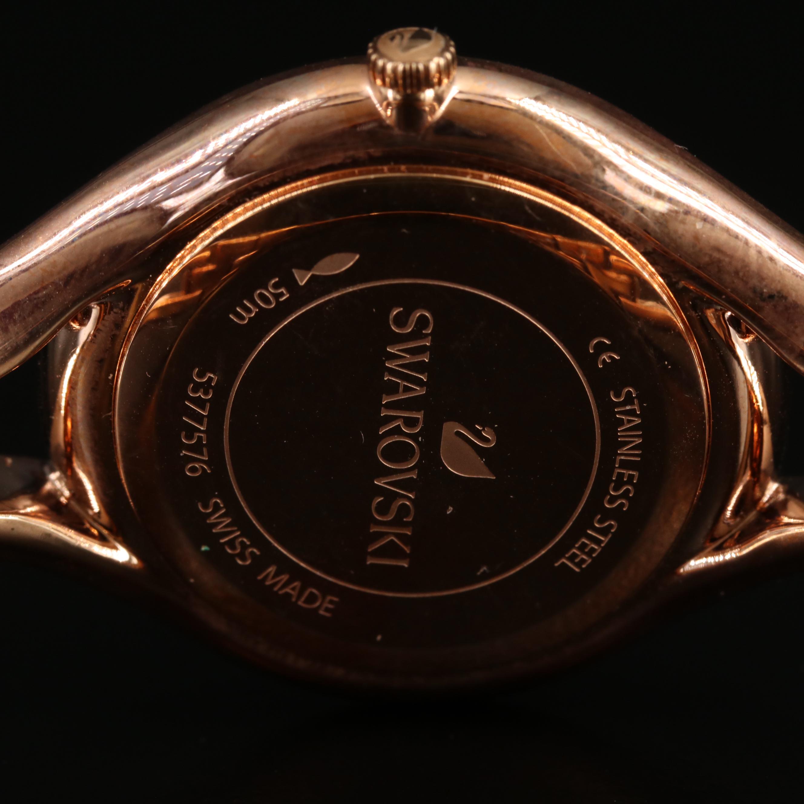 Swarovski Eternal Rose Gold-Tone Quartz Watch