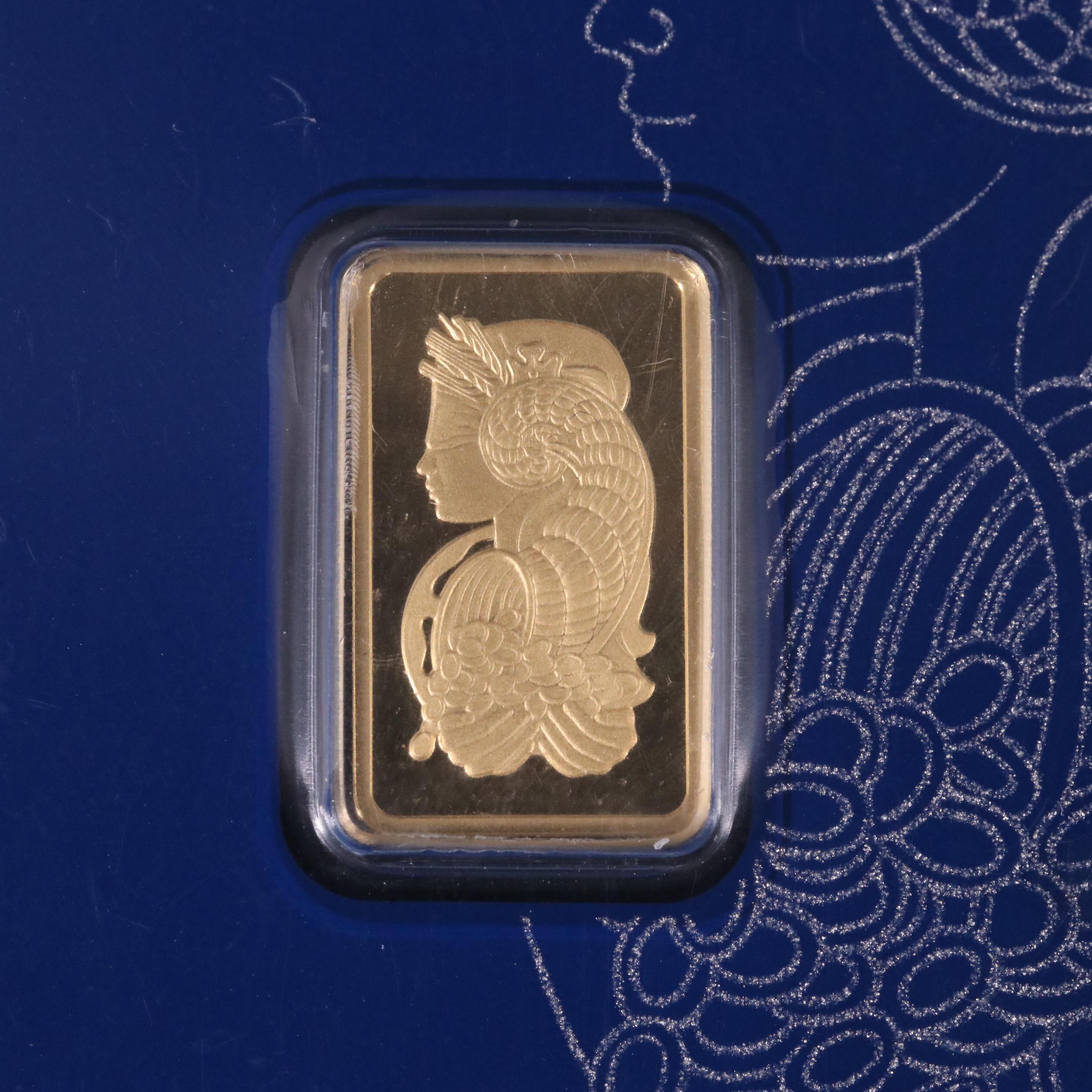 Two Small Swiss .999 Gold Bars