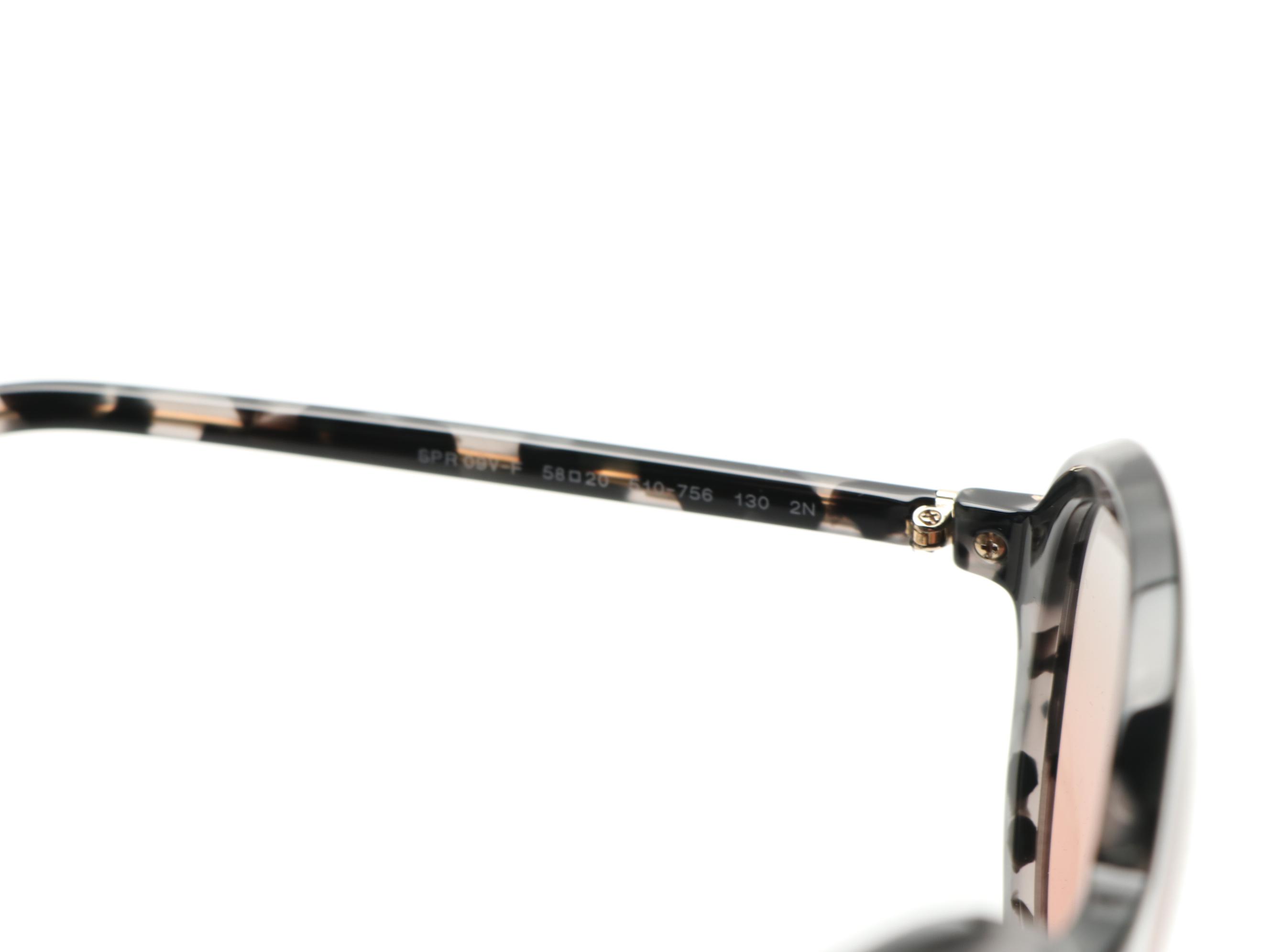 Prada SPR09V-F Round Sunglasses with Case and Box