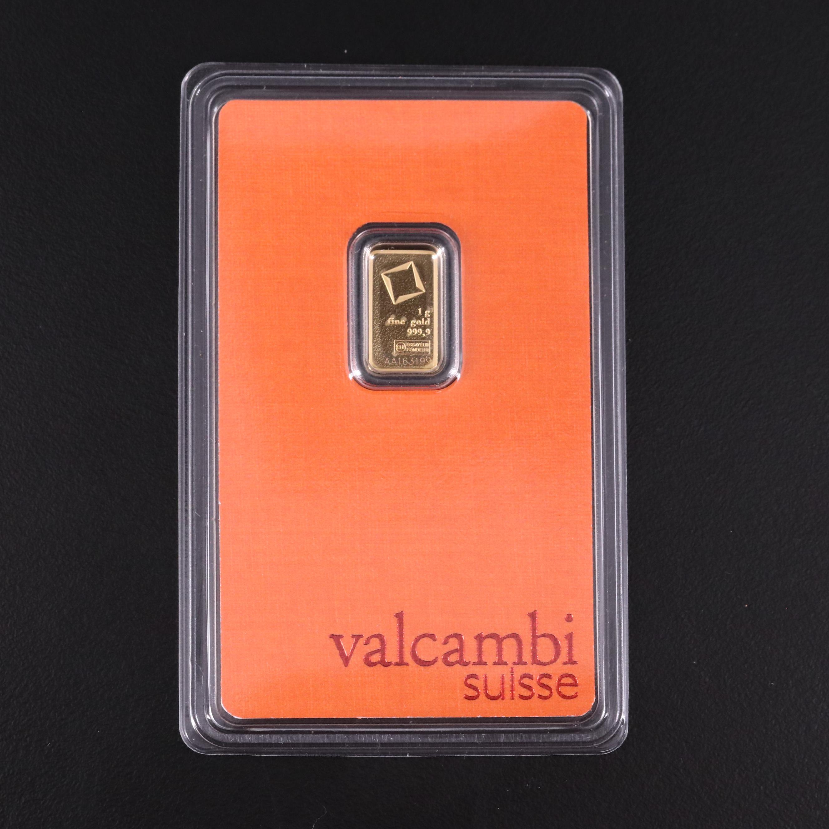 Two Small Swiss .999 Gold Bars