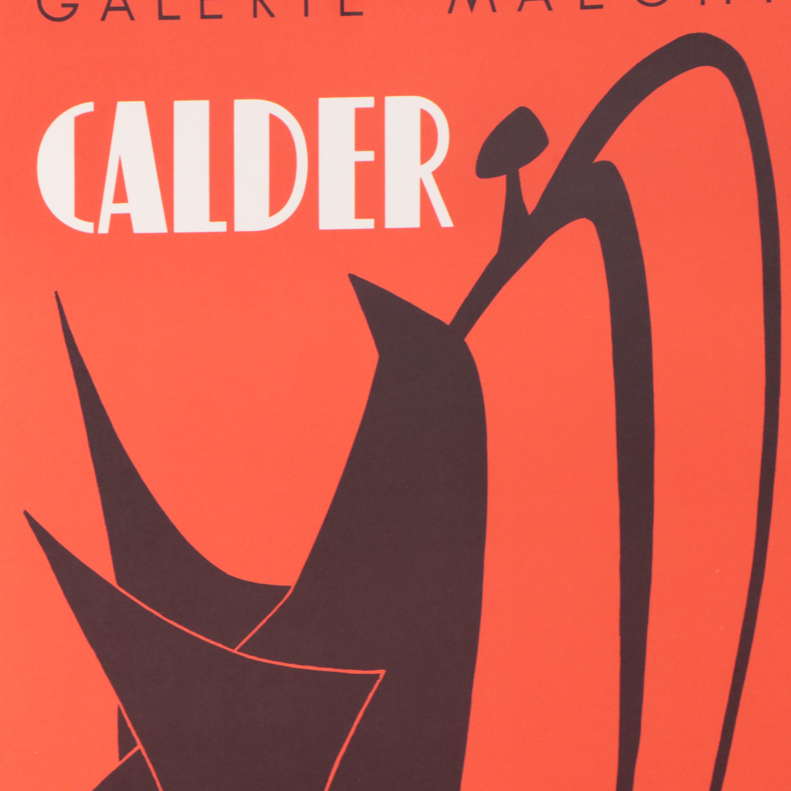 Alexander Calder Color Lithograph Posters for Maeght, 1959 and 1969