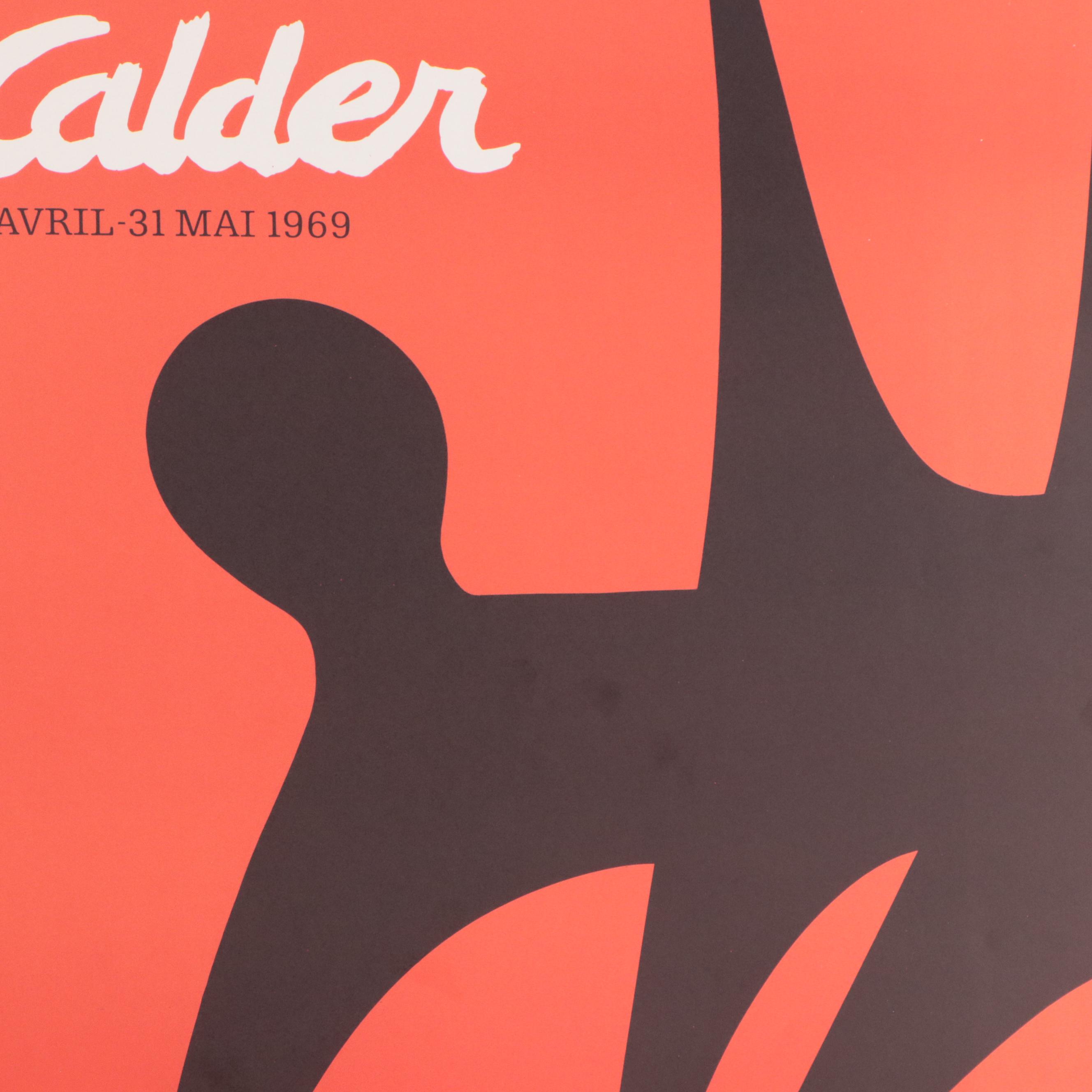 Alexander Calder Color Lithograph Posters for Maeght, 1959 and 1969