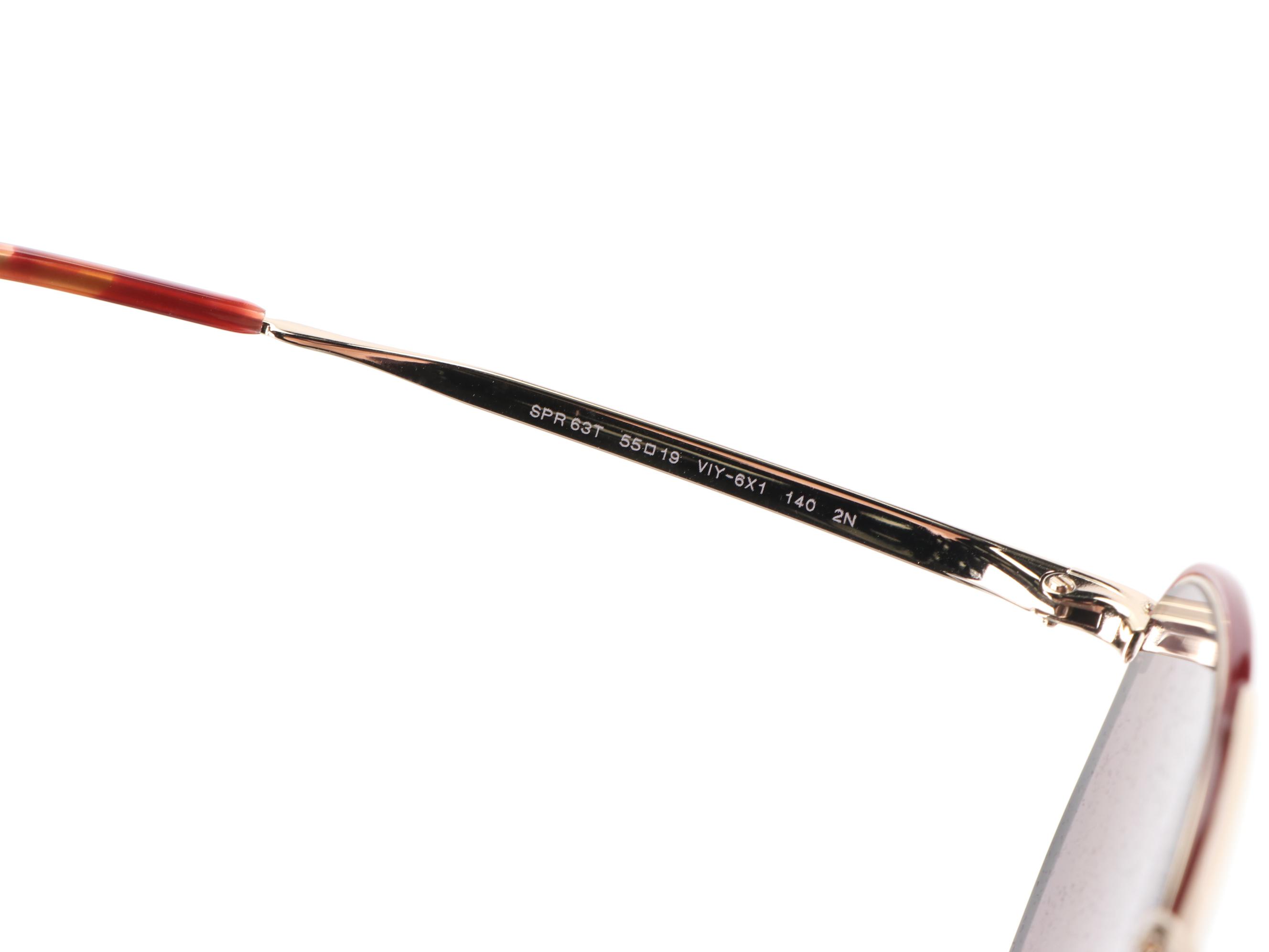 Prada SPR63T Aviator Sunglasses with Case and Box