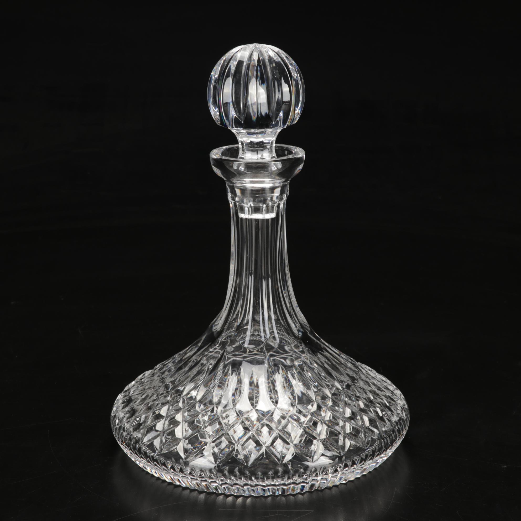 Waterford Crystal "Lismore" Ships Decanter