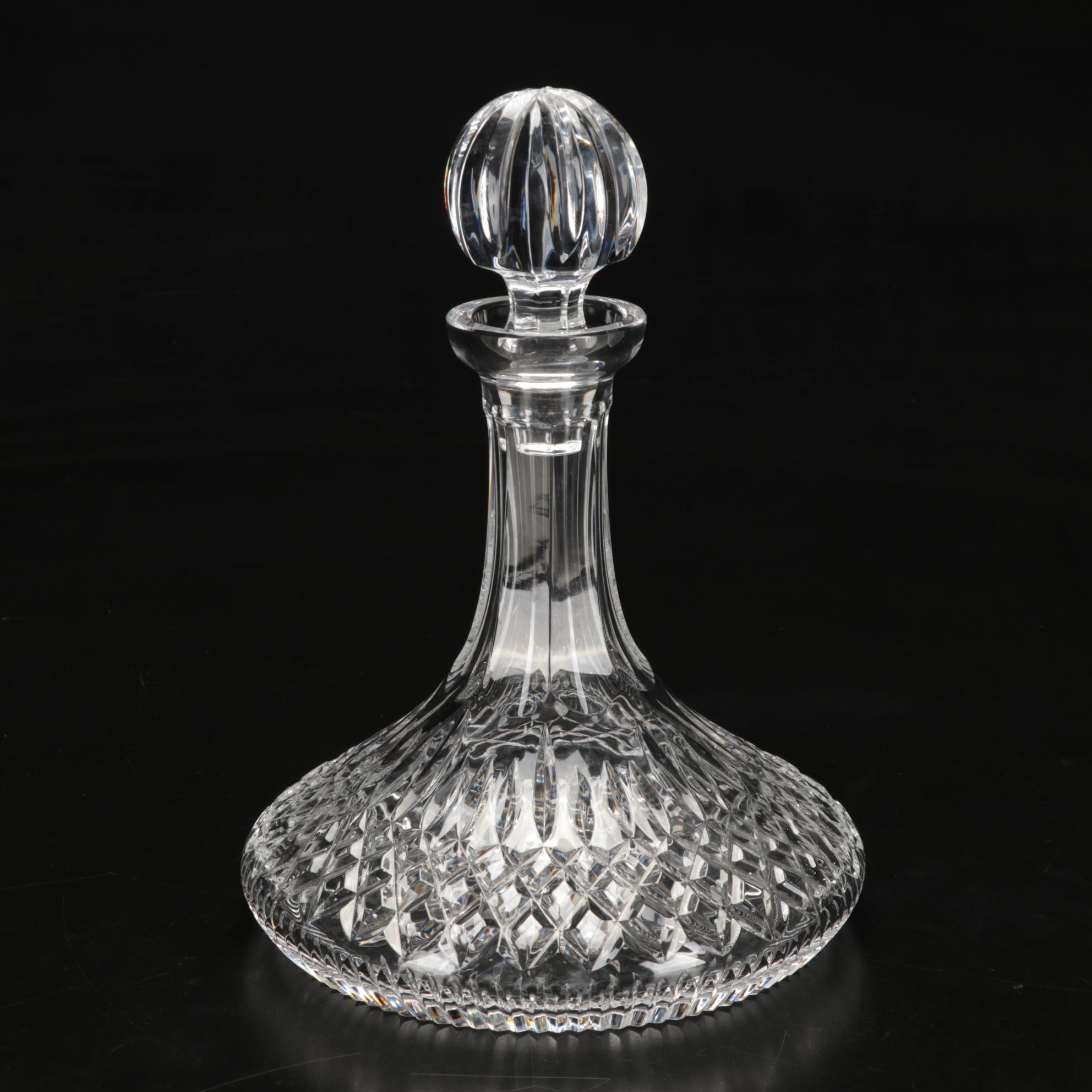 Waterford Crystal "Lismore" Ships Decanter