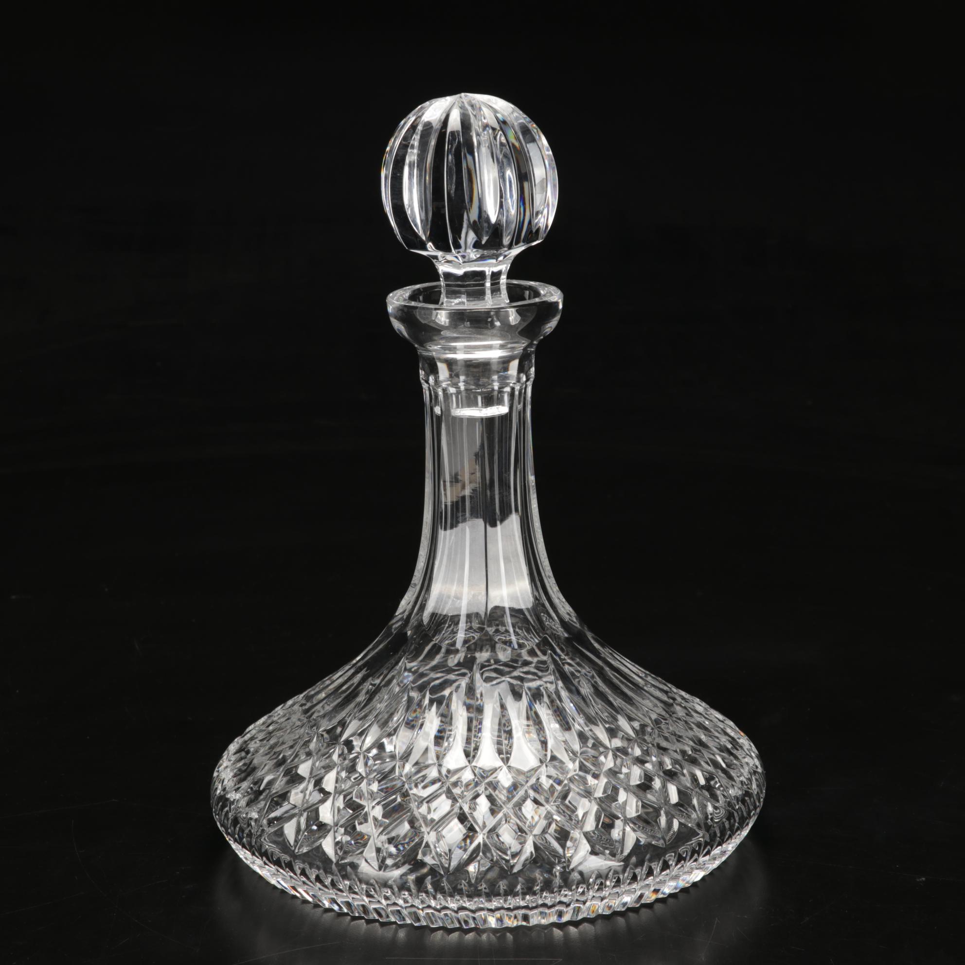 Waterford Crystal "Lismore" Ships Decanter