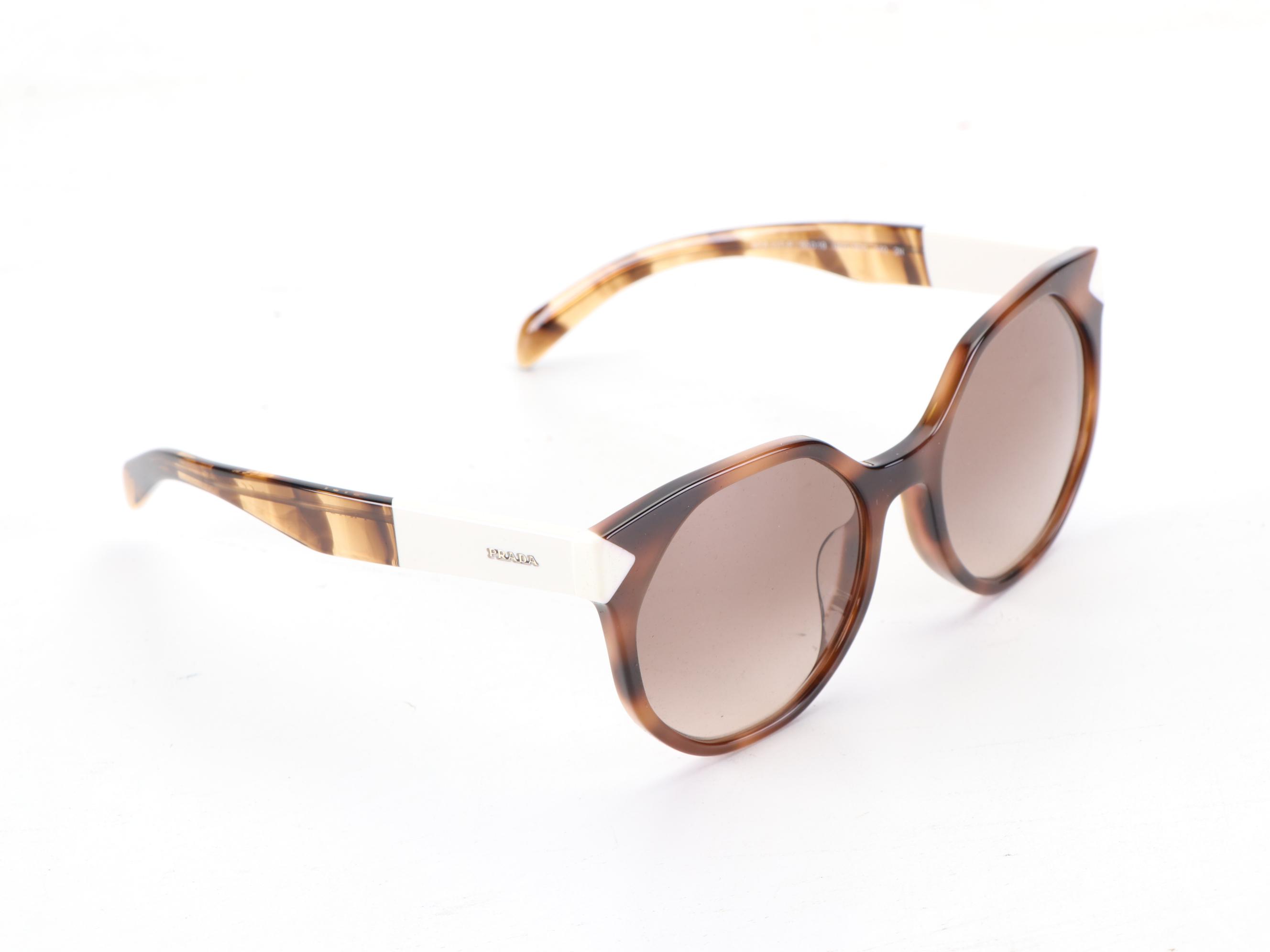 Prada SPR11T-F Sunglasses with Case and Box