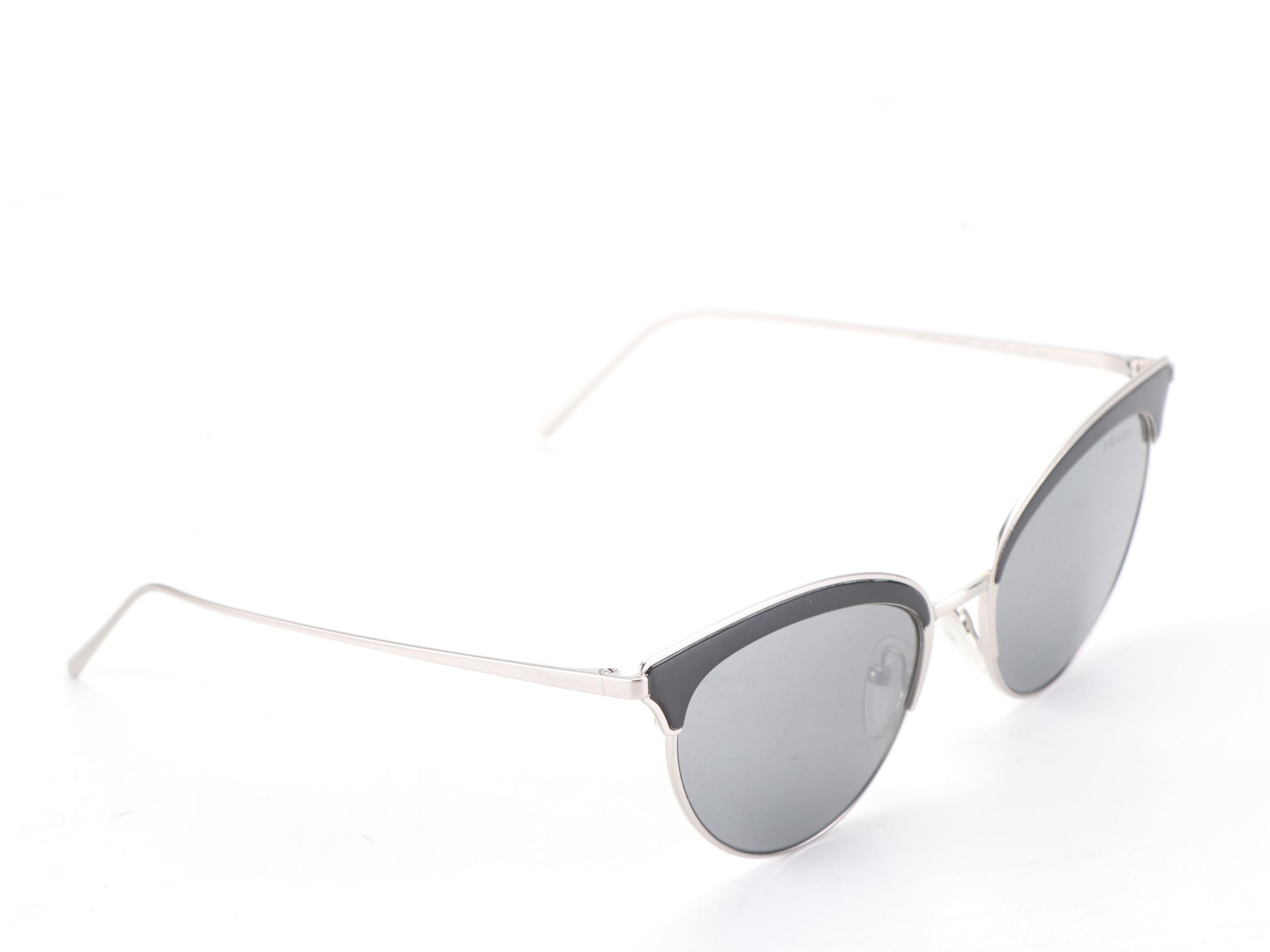 Prada SPR60V Modified Cat Eye Sunglasses with Case and Box