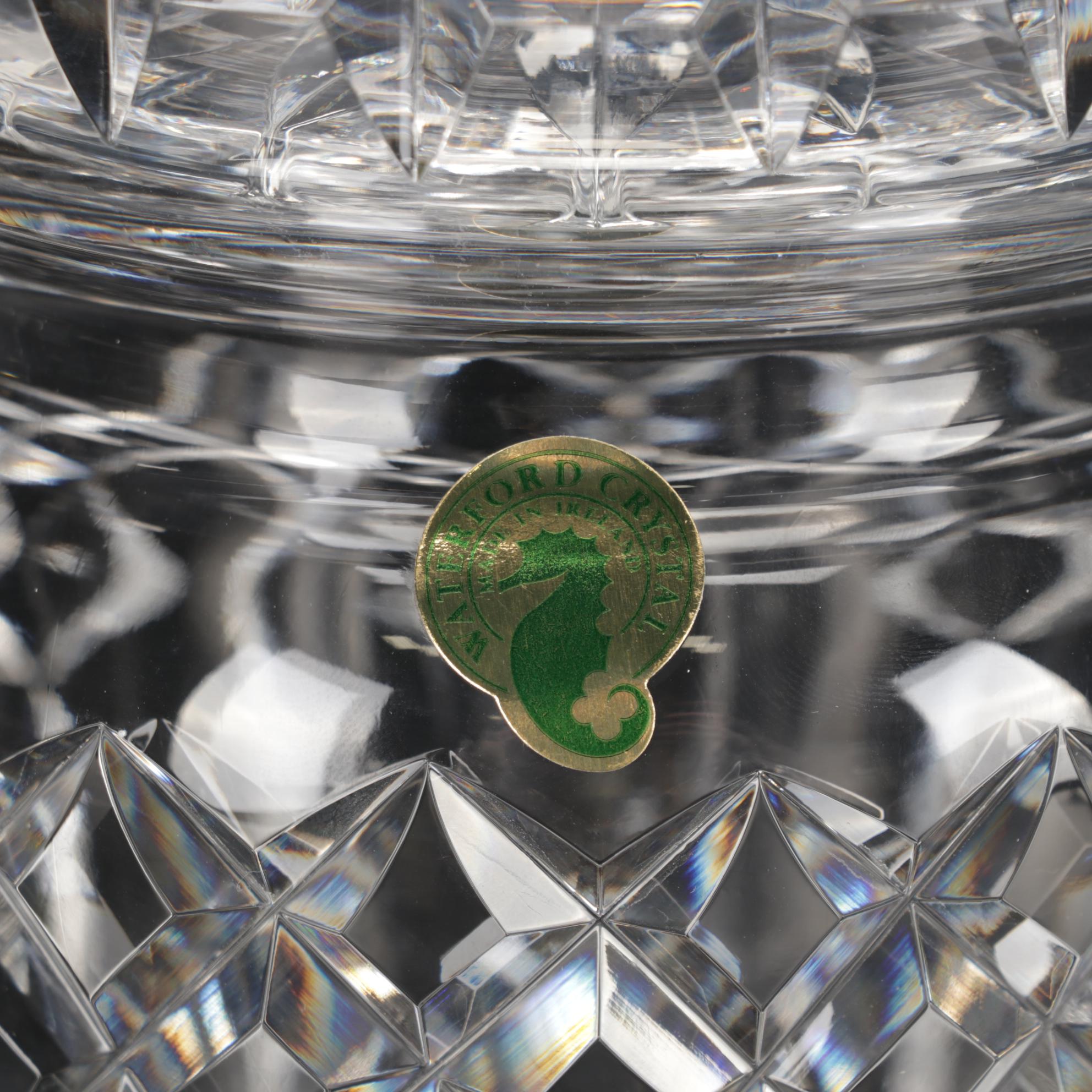 Waterford Crystal "Lismore" Biscuit Barrel