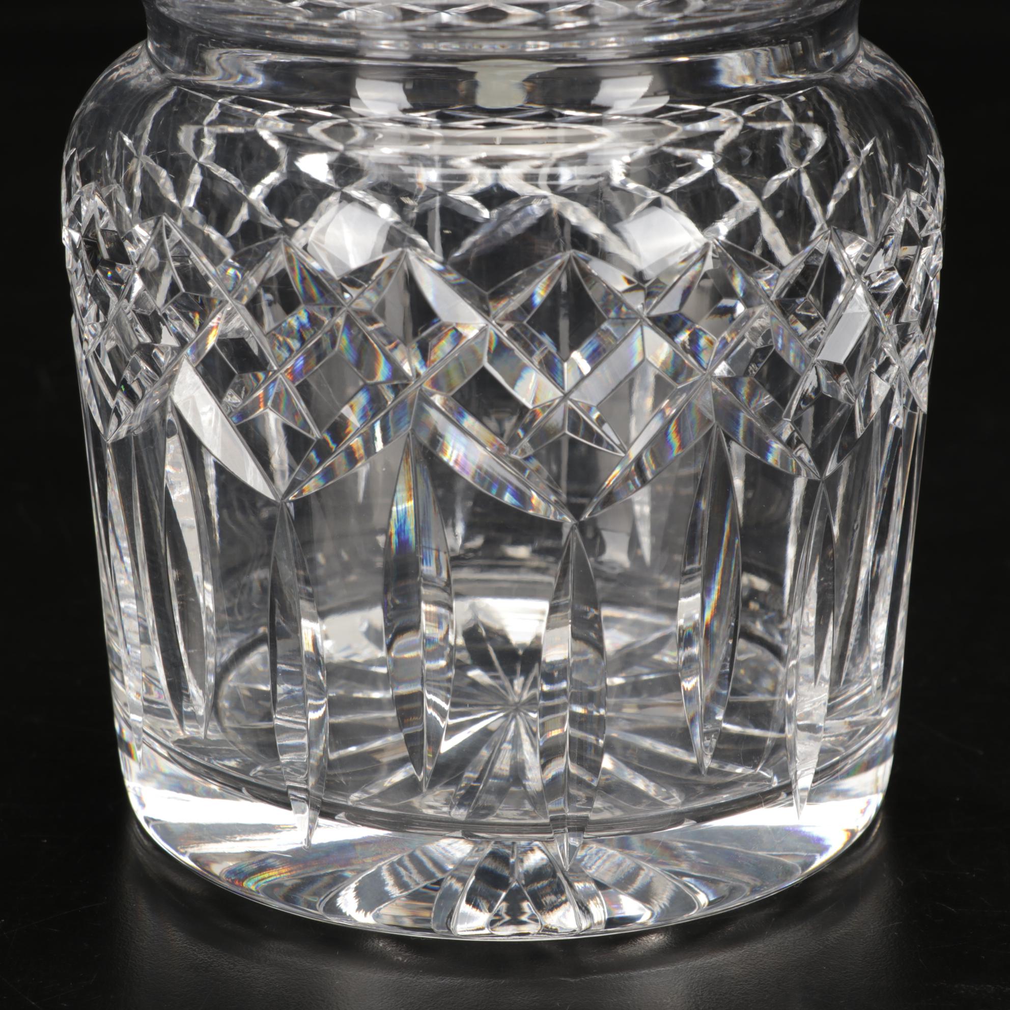 Waterford Crystal "Lismore" Biscuit Barrel