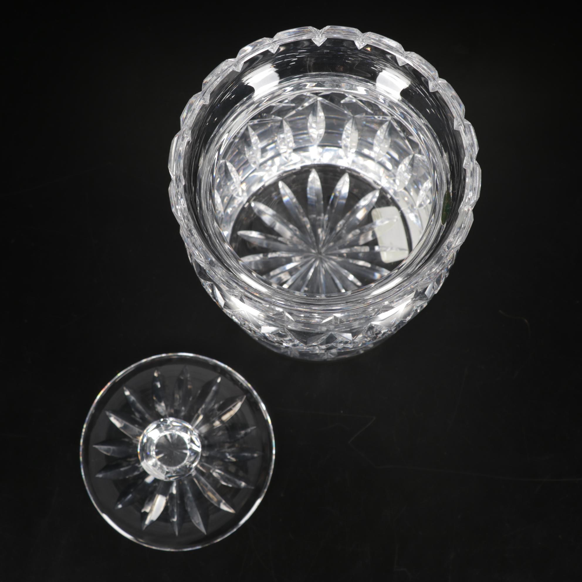 Waterford Crystal "Lismore" Biscuit Barrel