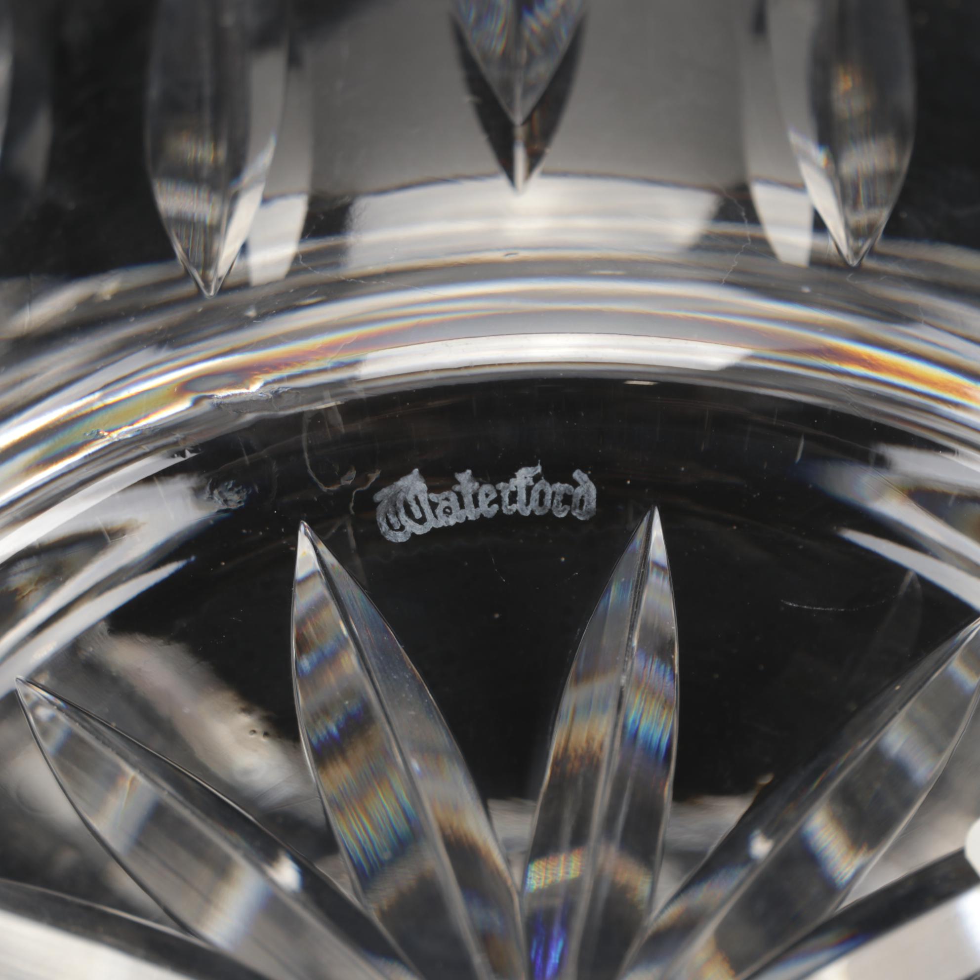 Waterford Crystal "Lismore" Biscuit Barrel