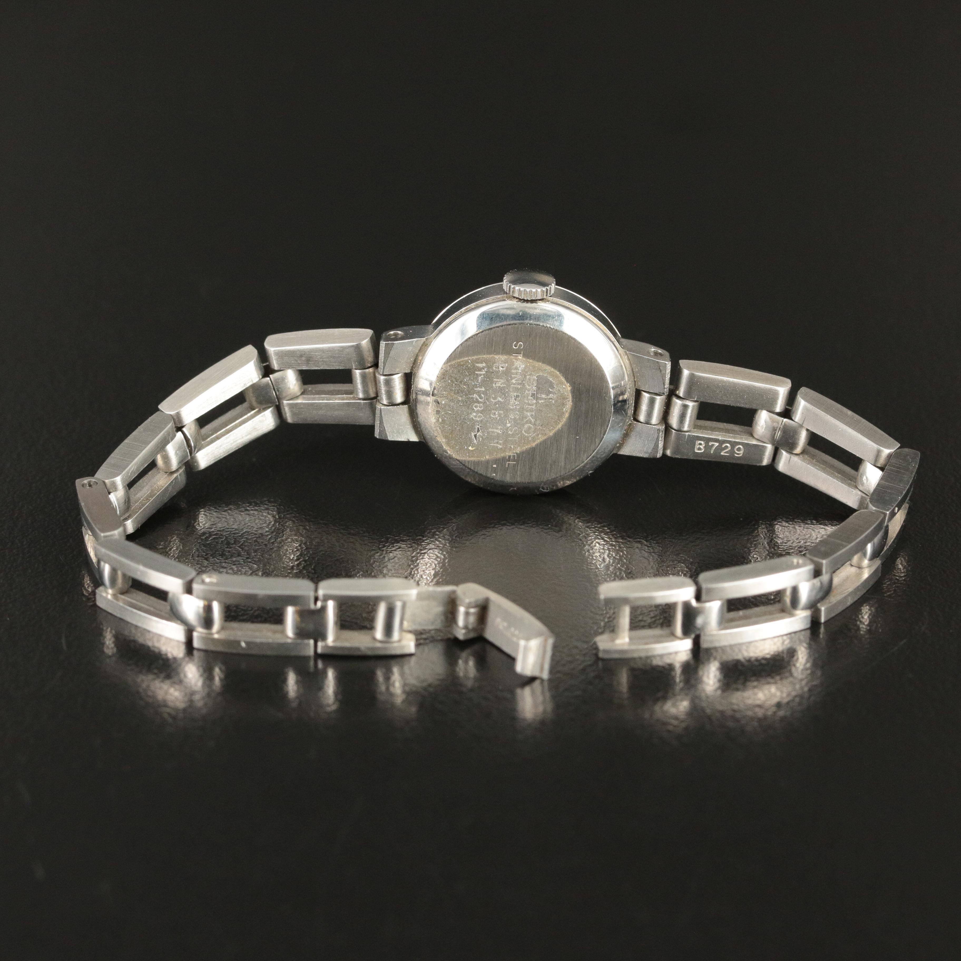 Seiko Stainless Steel Quartz Watch