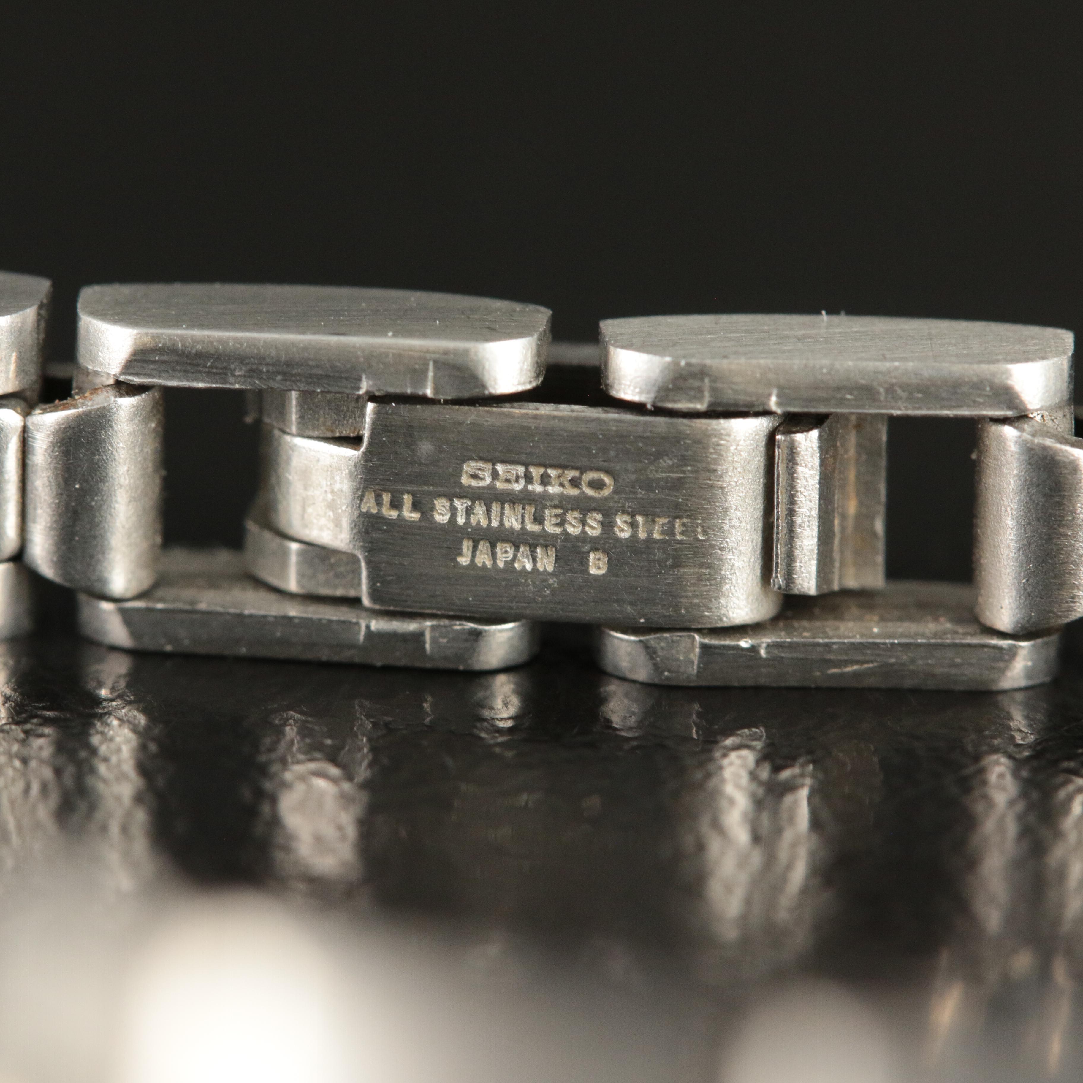 Seiko Stainless Steel Quartz Watch