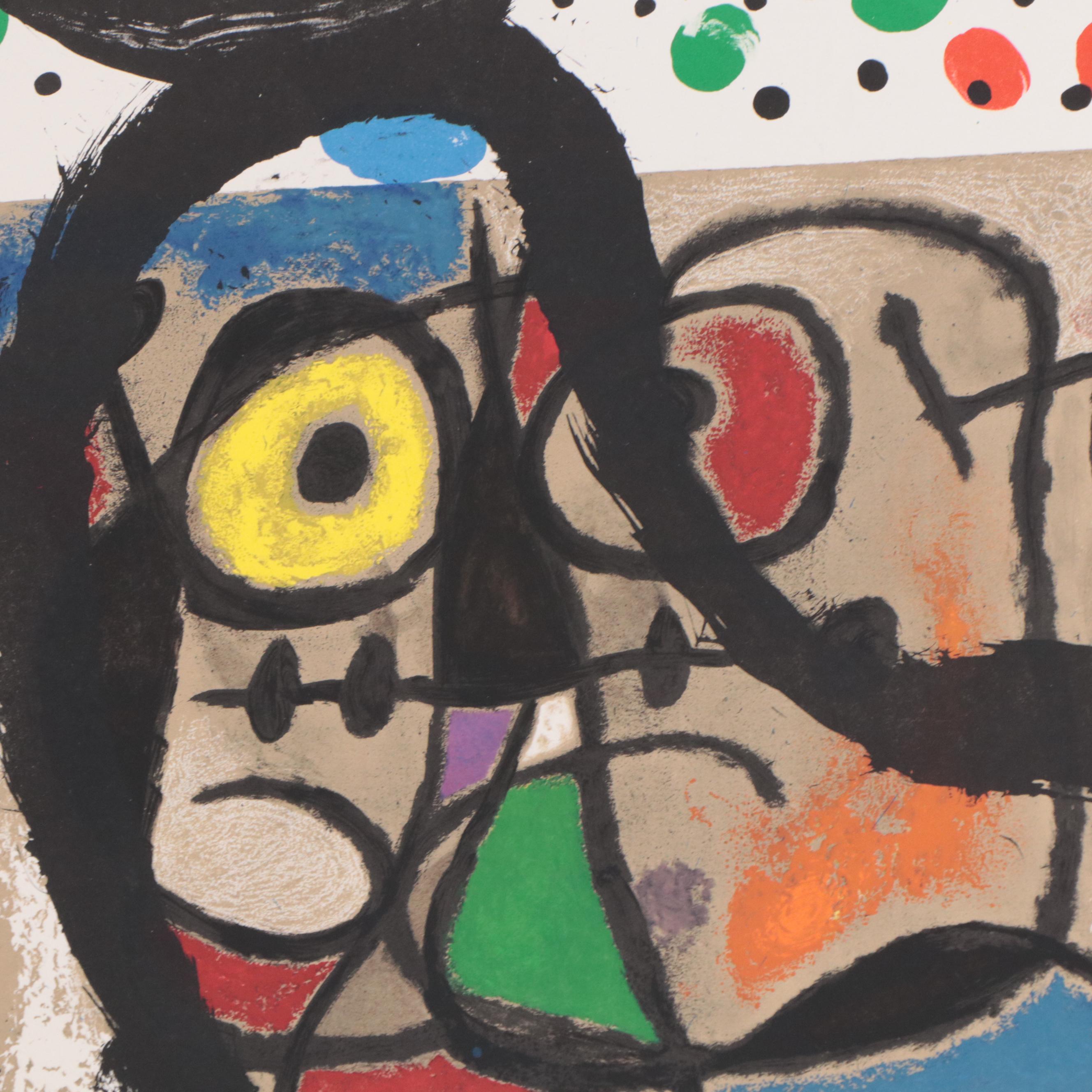 Galerie Maeght Joan Miró Lithographic Exhibition Posters, Circa 1965