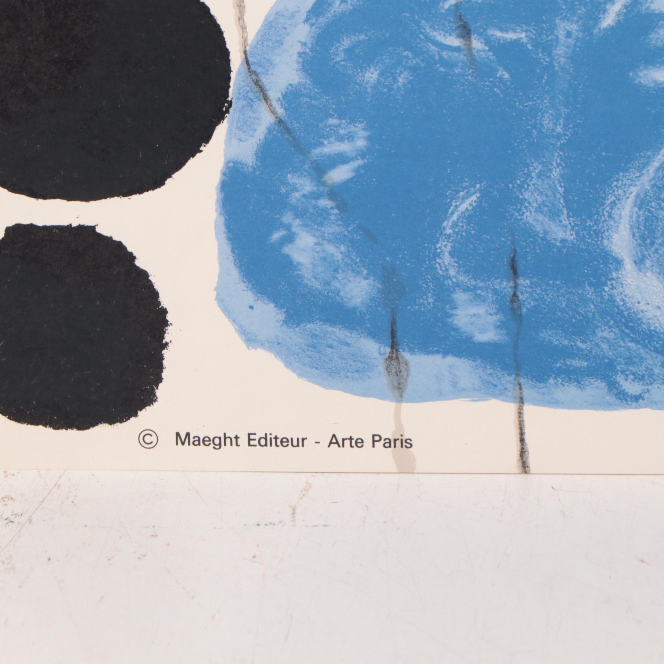 Galerie Maeght Joan Miró Lithographic Exhibition Posters, Circa 1965