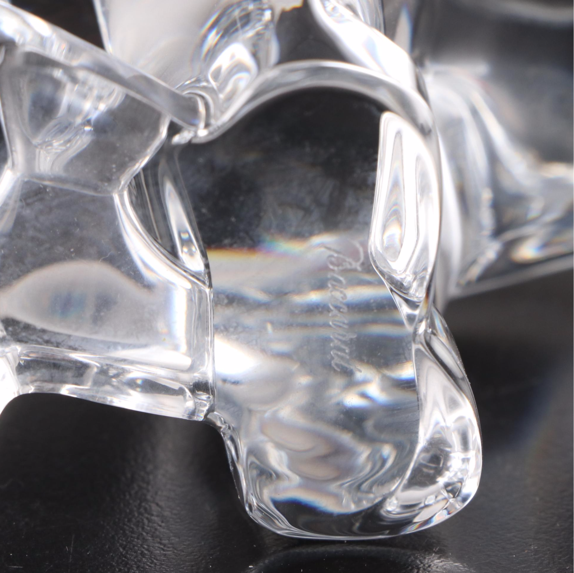 Baccarat "Polar Bear" Clear Crystal Figurine
