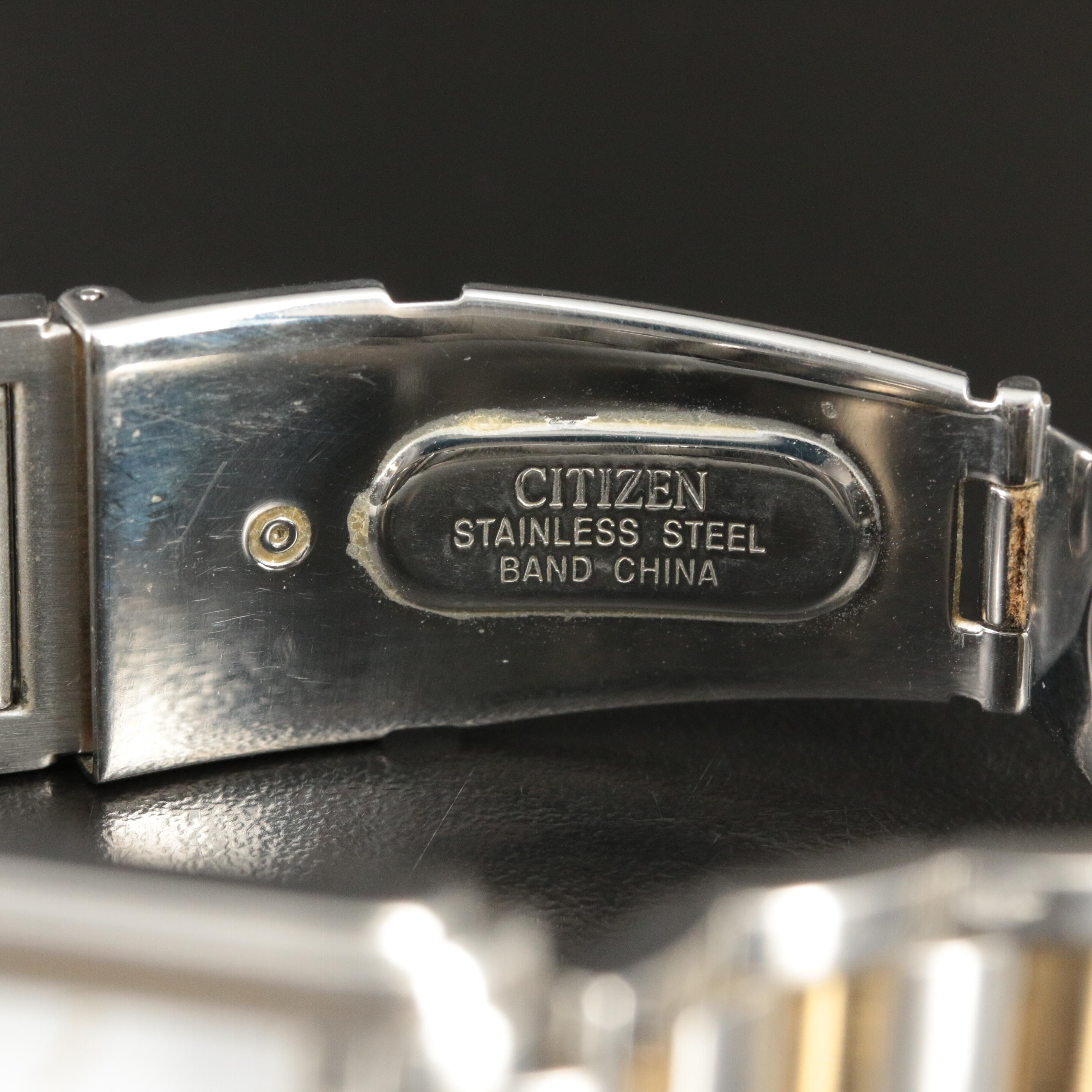 Citizen Tank-Style, Two-Tone Solar Watch