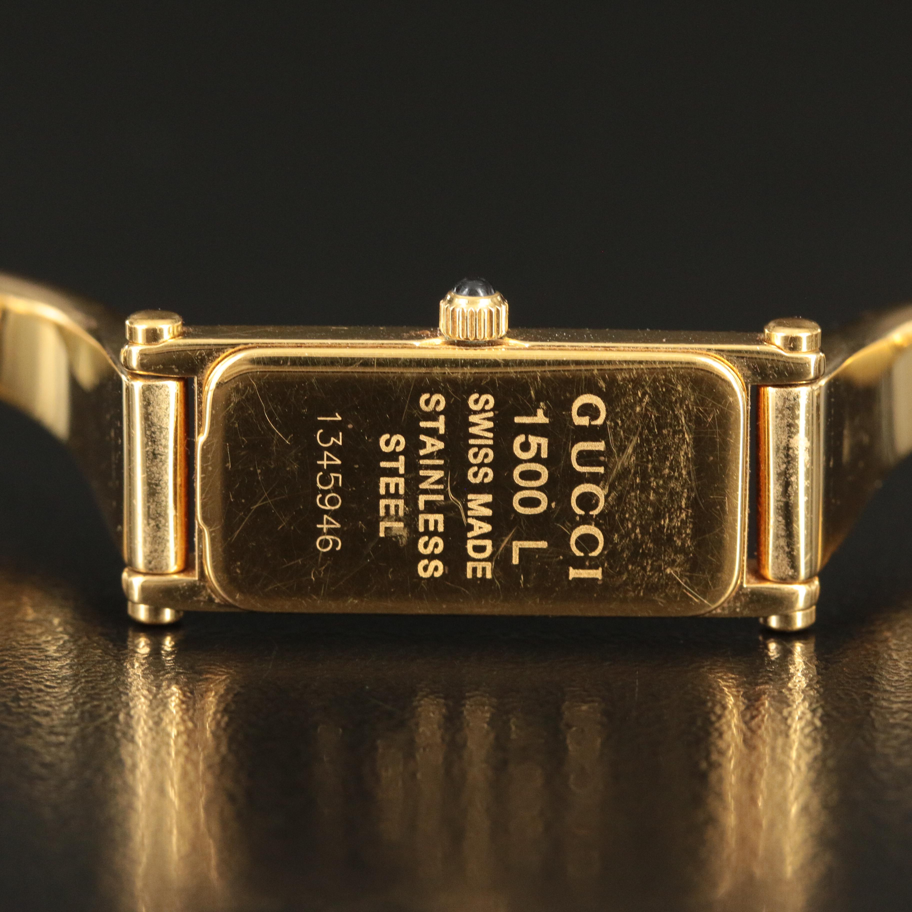 Gucci Gold-Tone Quartz Watch