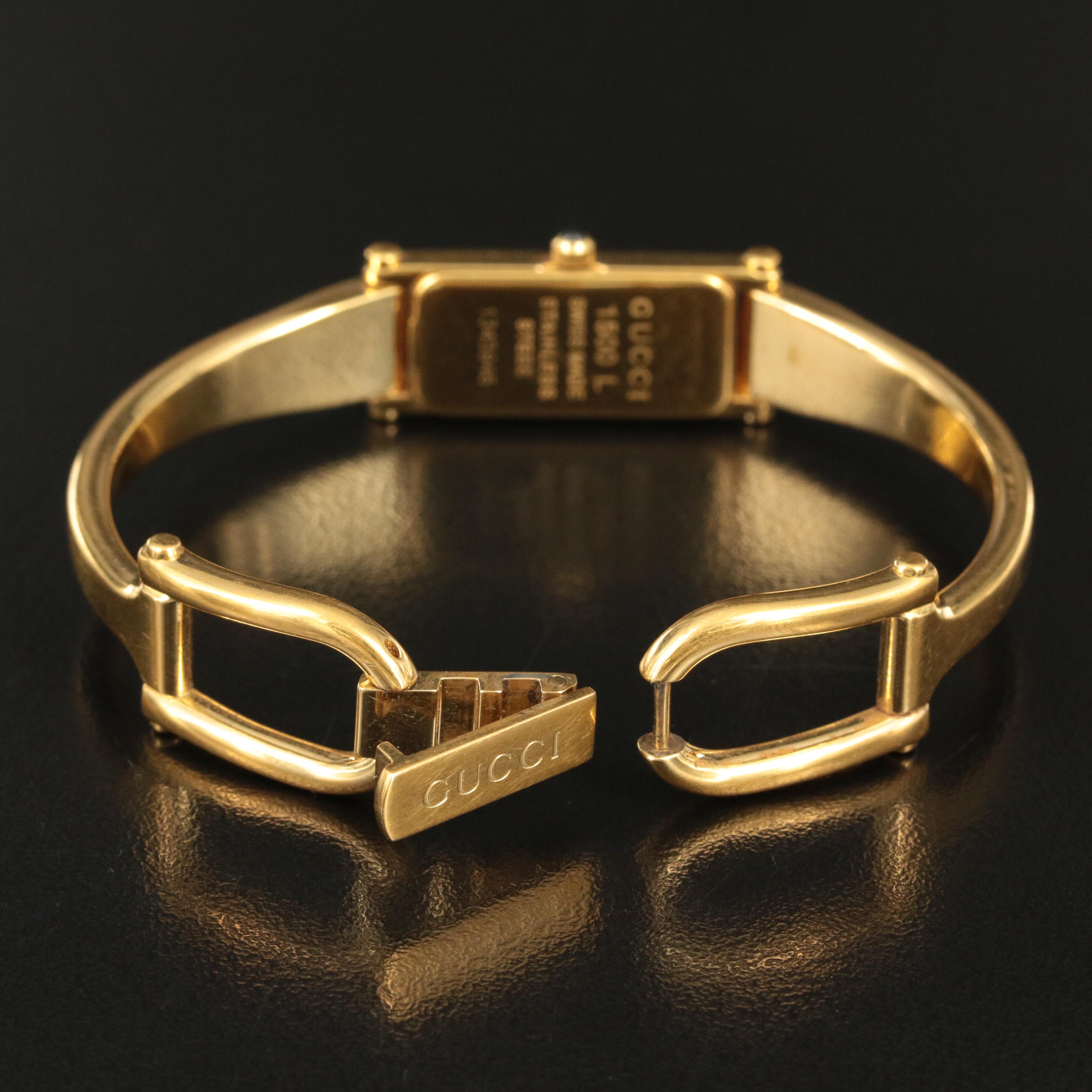 Gucci Gold-Tone Quartz Watch