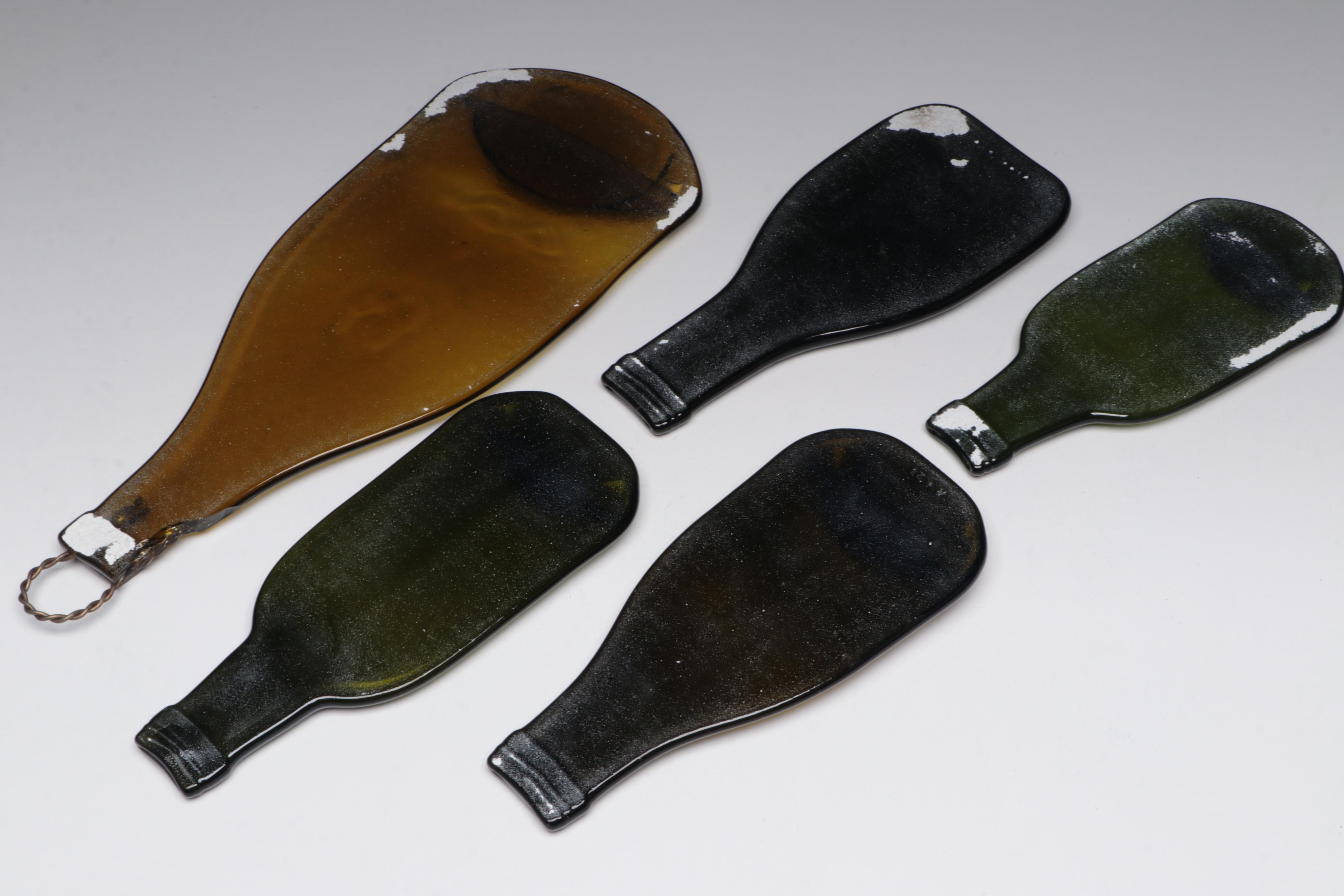 Pressed Glass Bottle Decorative Wall Hangings