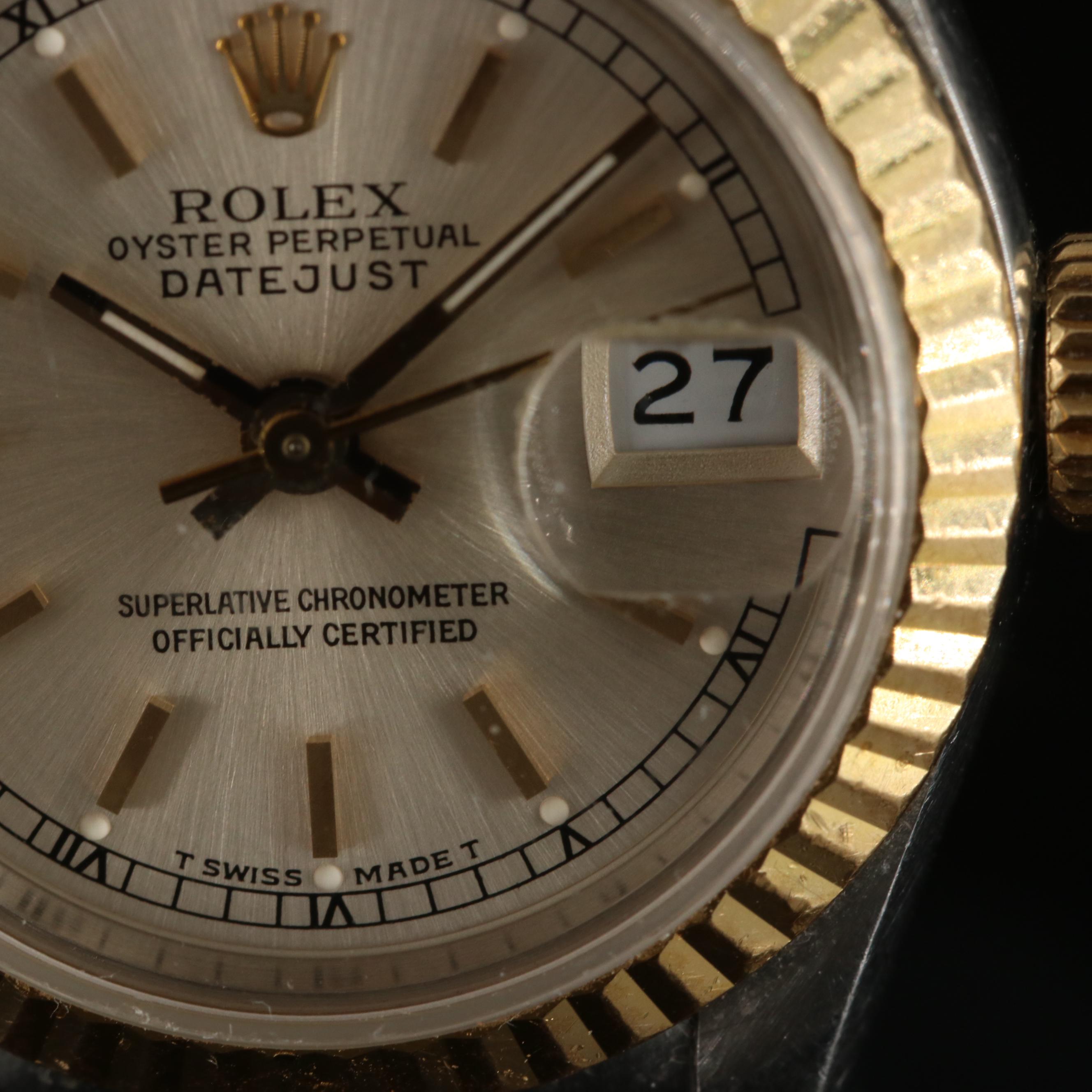 1989 Rolex Oyster Perpetual Datejust Watch