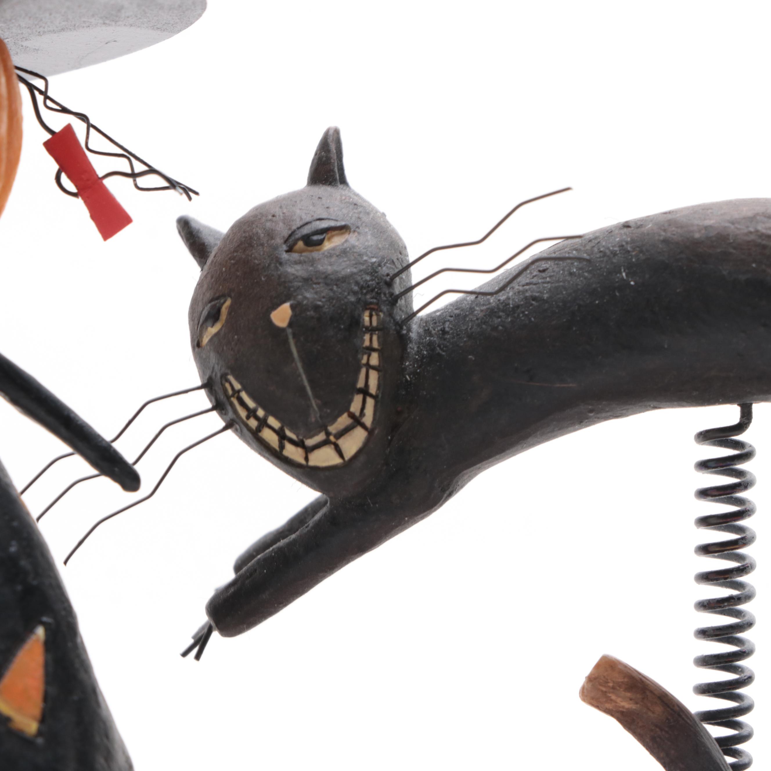 Dan DiPaolo for Lang "Batty Girl", Other August Moon Halloween Bobble Figurines