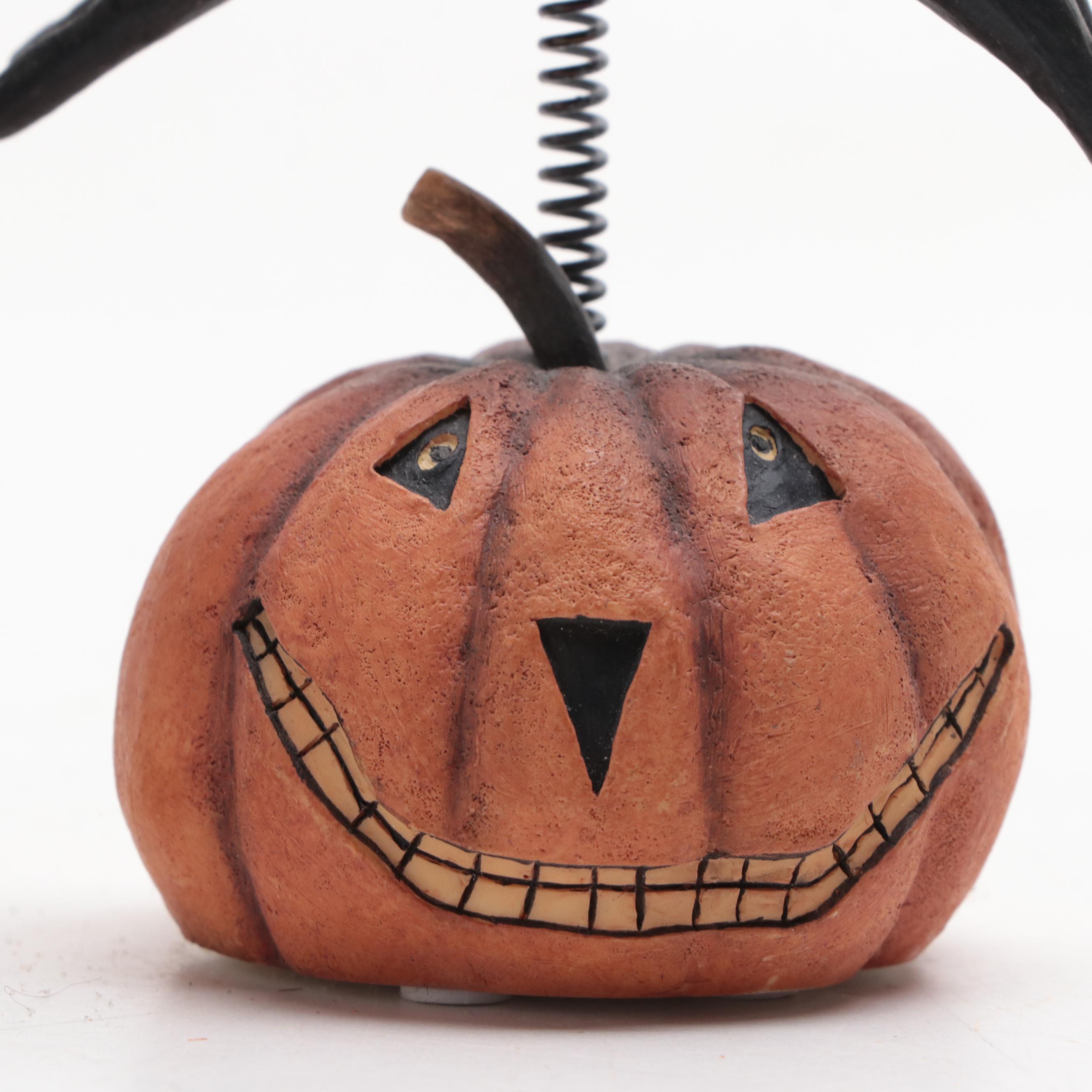 Dan DiPaolo for Lang "Batty Girl", Other August Moon Halloween Bobble Figurines