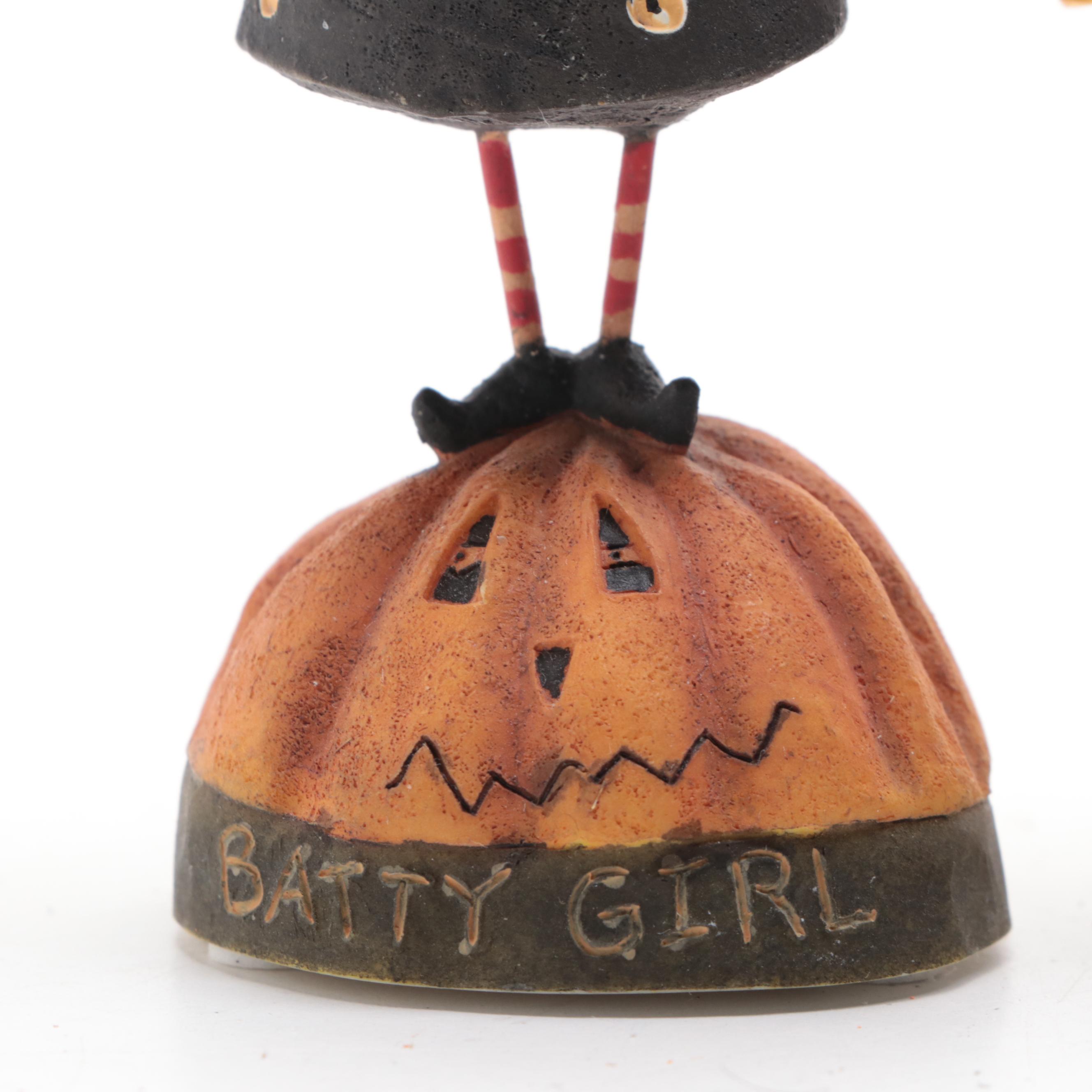 Dan DiPaolo for Lang "Batty Girl", Other August Moon Halloween Bobble Figurines