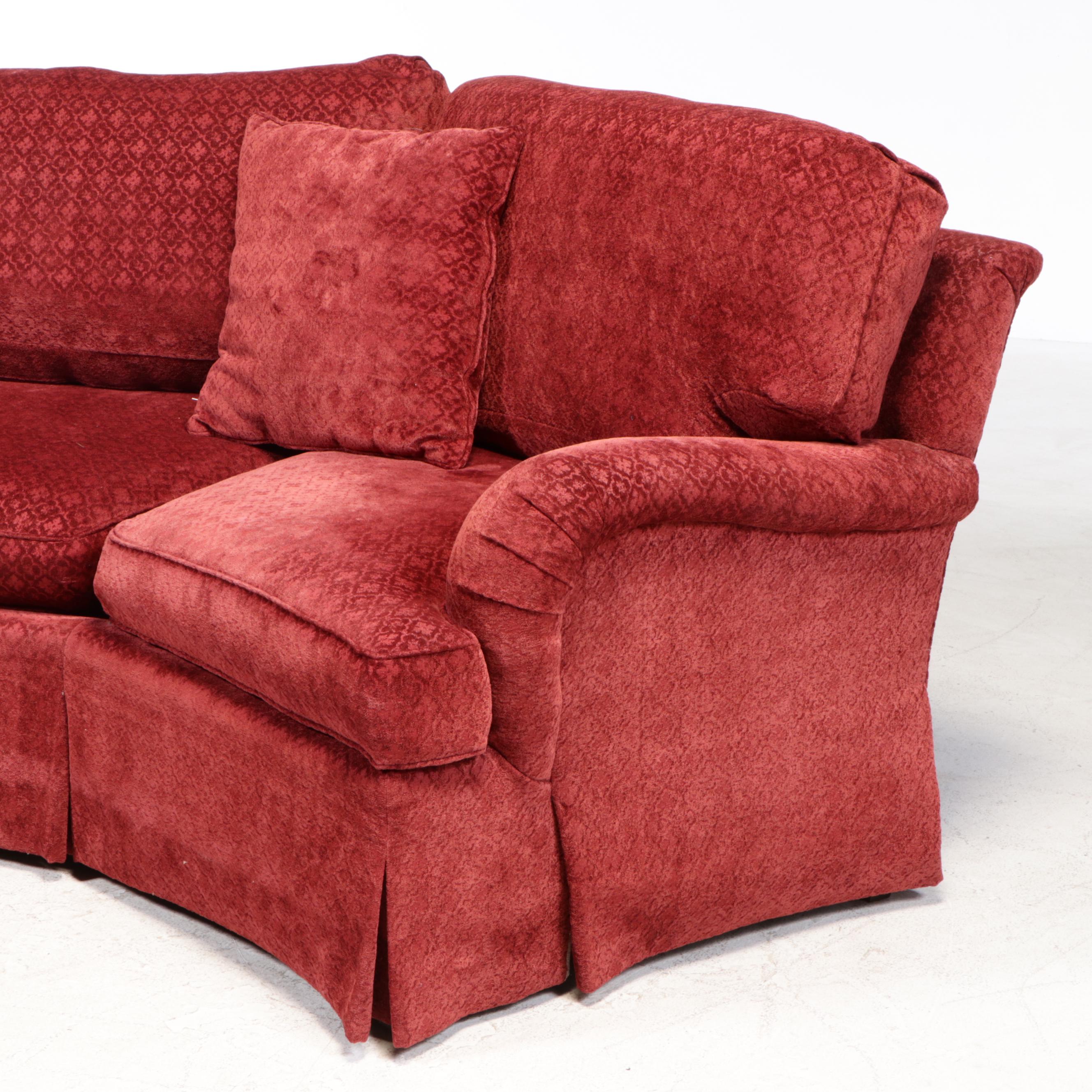 Furnitureland South / Harden Upholstered Angled Sofa EBTH