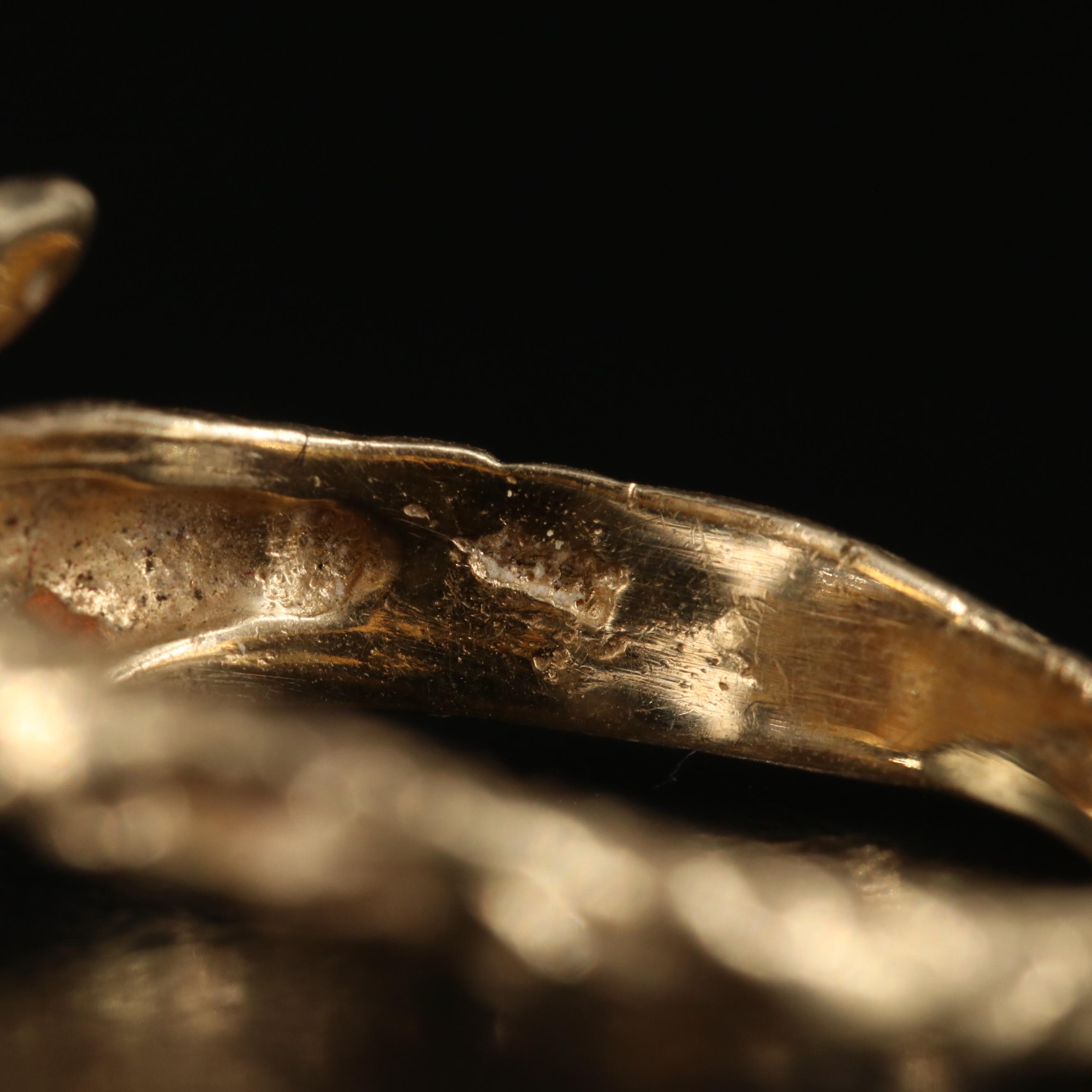 14K Snake Wrap Ring