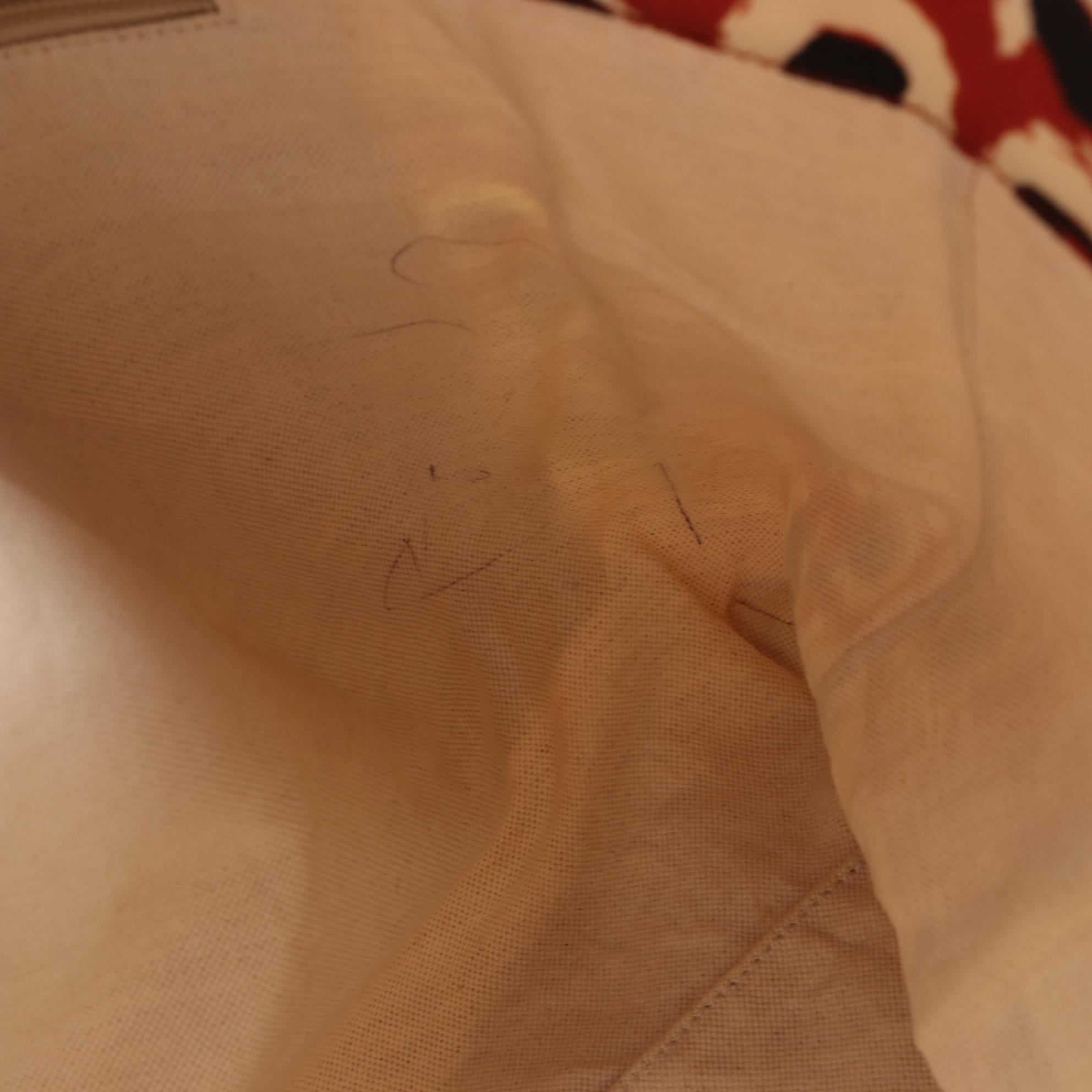 Gucci Tote Bag in Leopard Print Canvas with Leather Trim