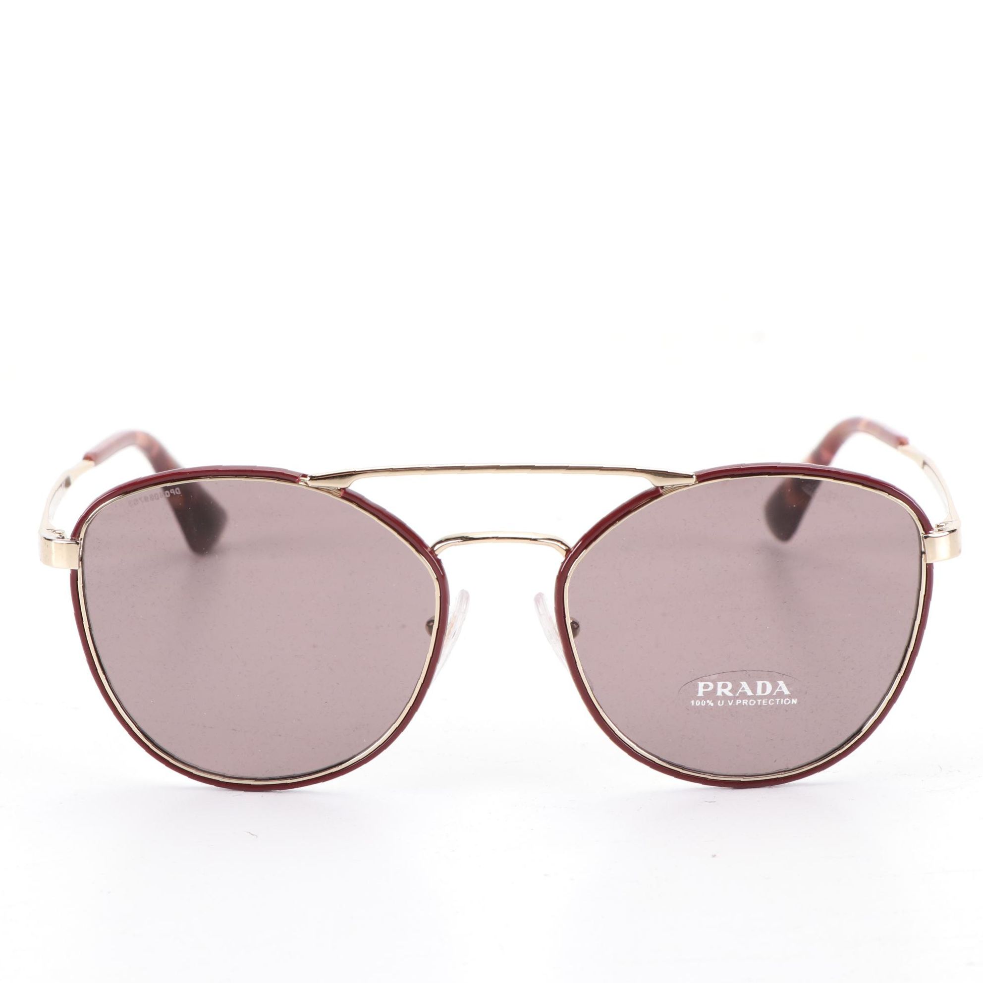 Prada SPR63T Aviator Sunglasses with Case and Box