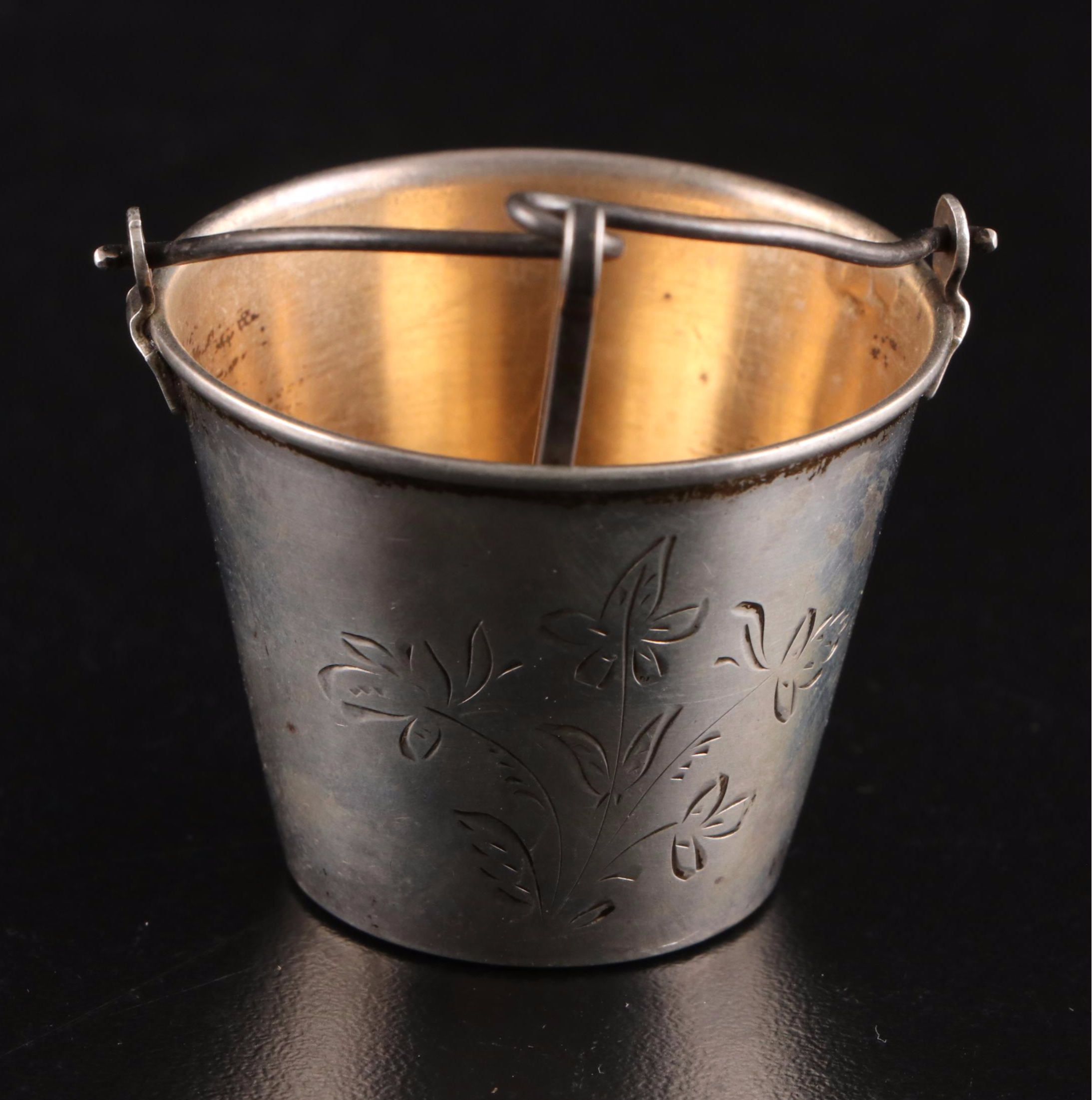 Pyrex Etched Glass Teapot with Tea Strainers, 20th Century