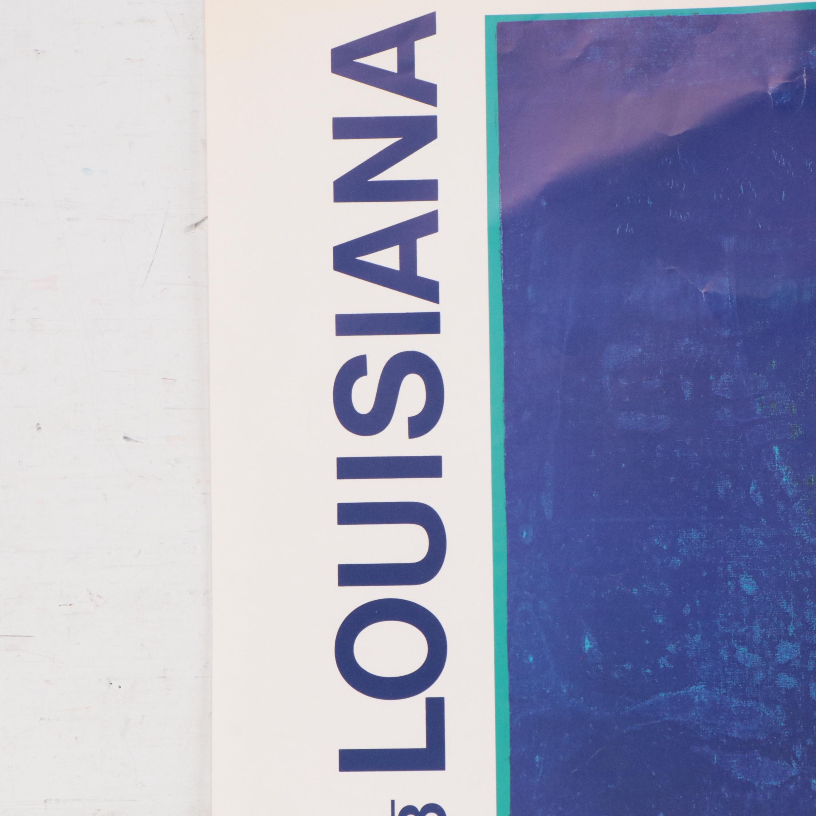 Andy Warhol Offset Lithograph Exhibition Poster for the Louisiana Museum, 1978