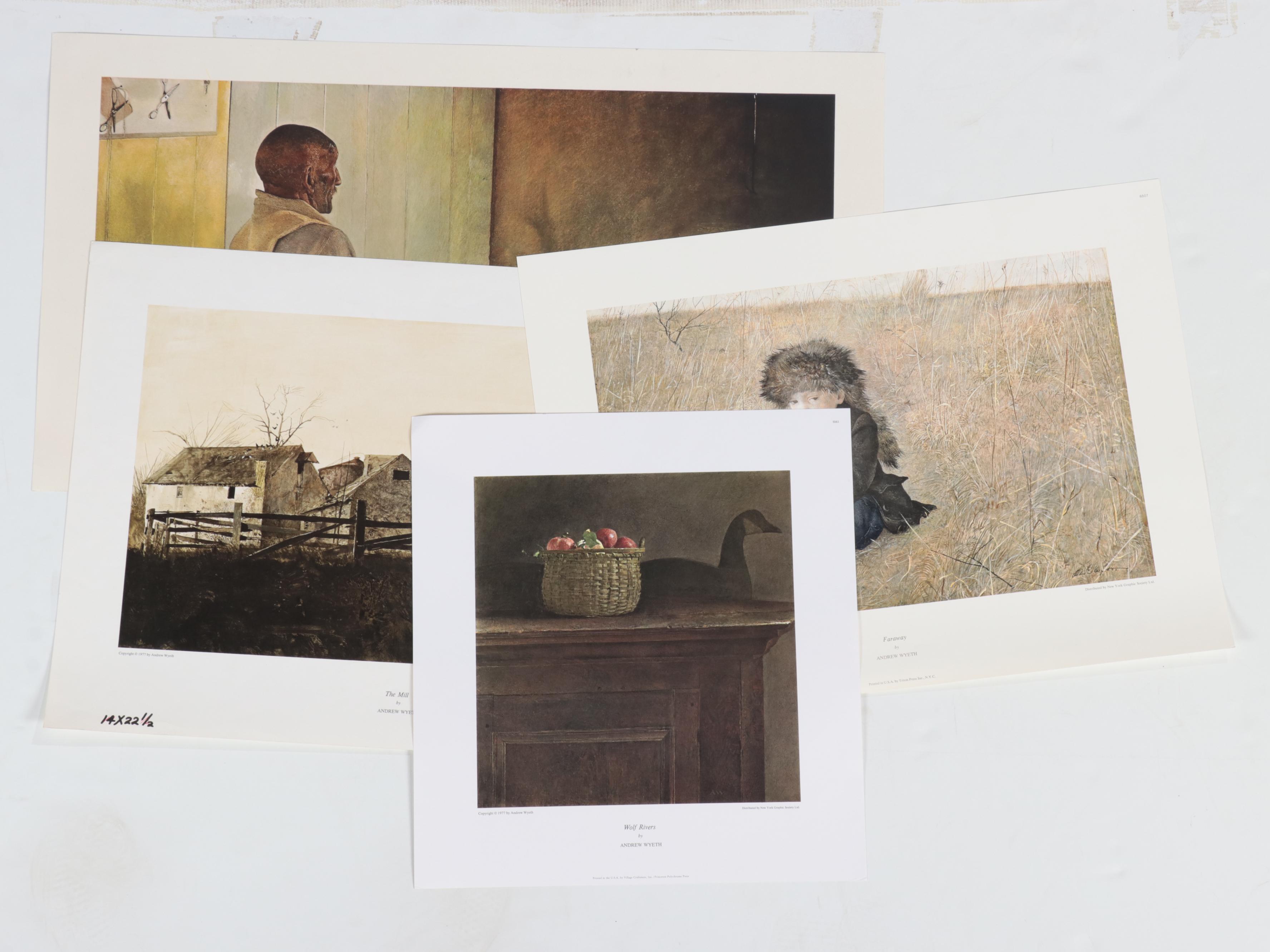 Offset Lithographs and More After Andrew Wyeth and James Wyeth EBTH