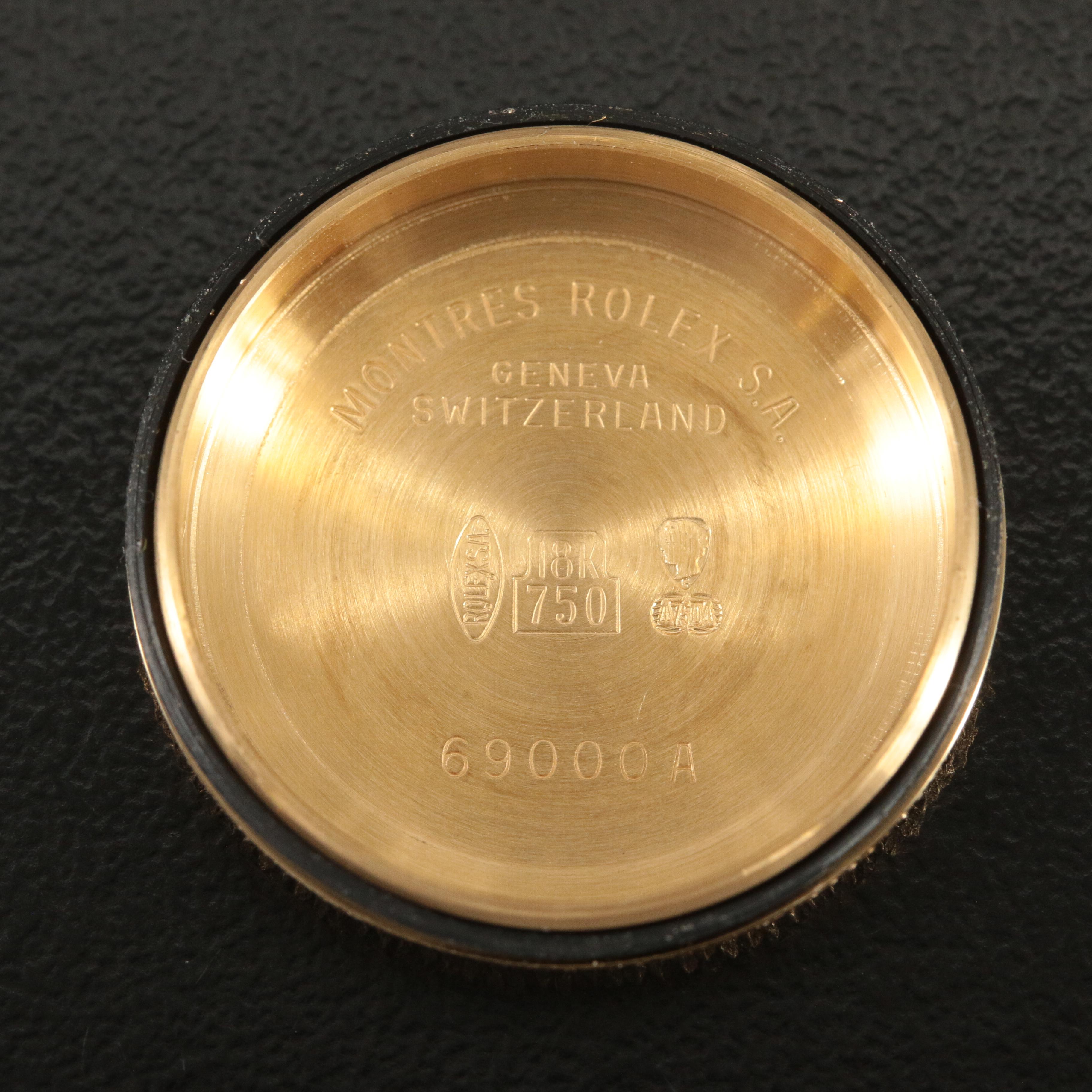 18K Rolex 1991 Custom Diamond Dial and Bezel Datejust President Watch