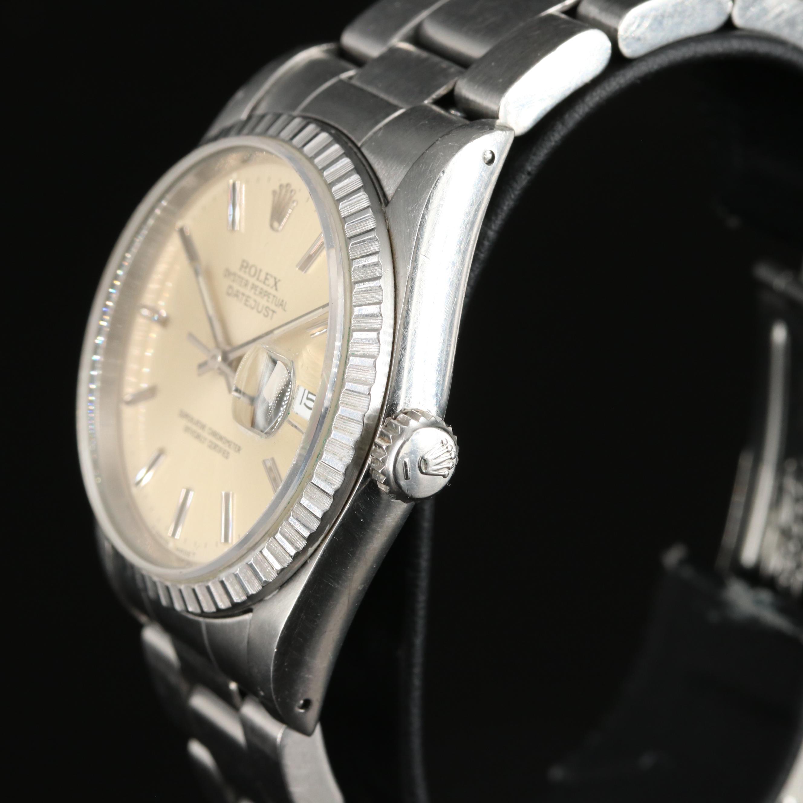 1988 Rolex Oyster Perpetual Datejust Watch