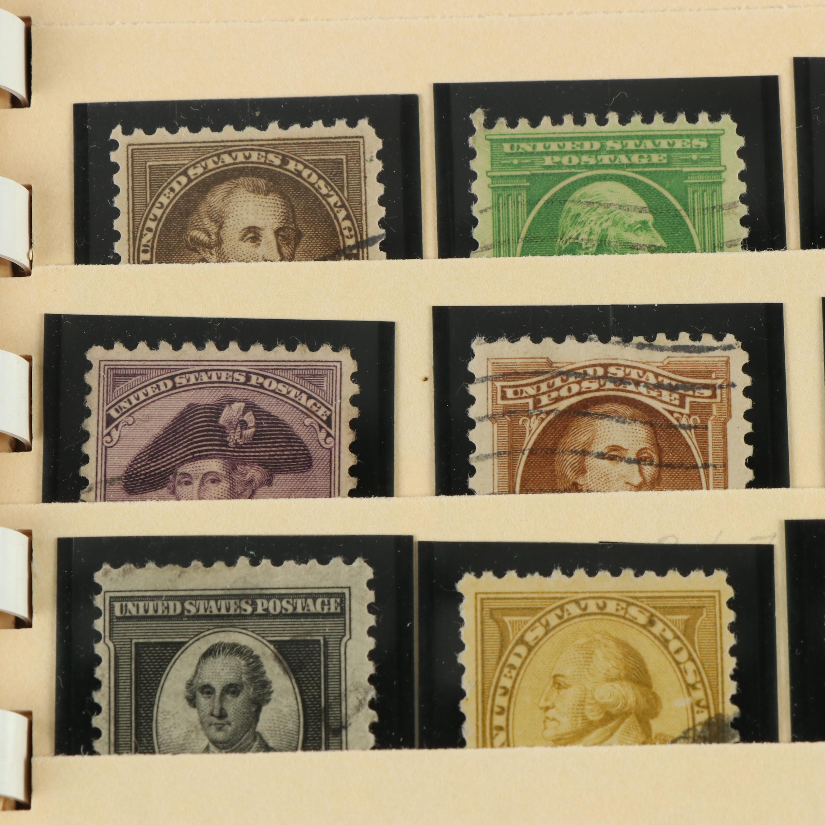 Vintage Stamp "Collectors Stock Book"