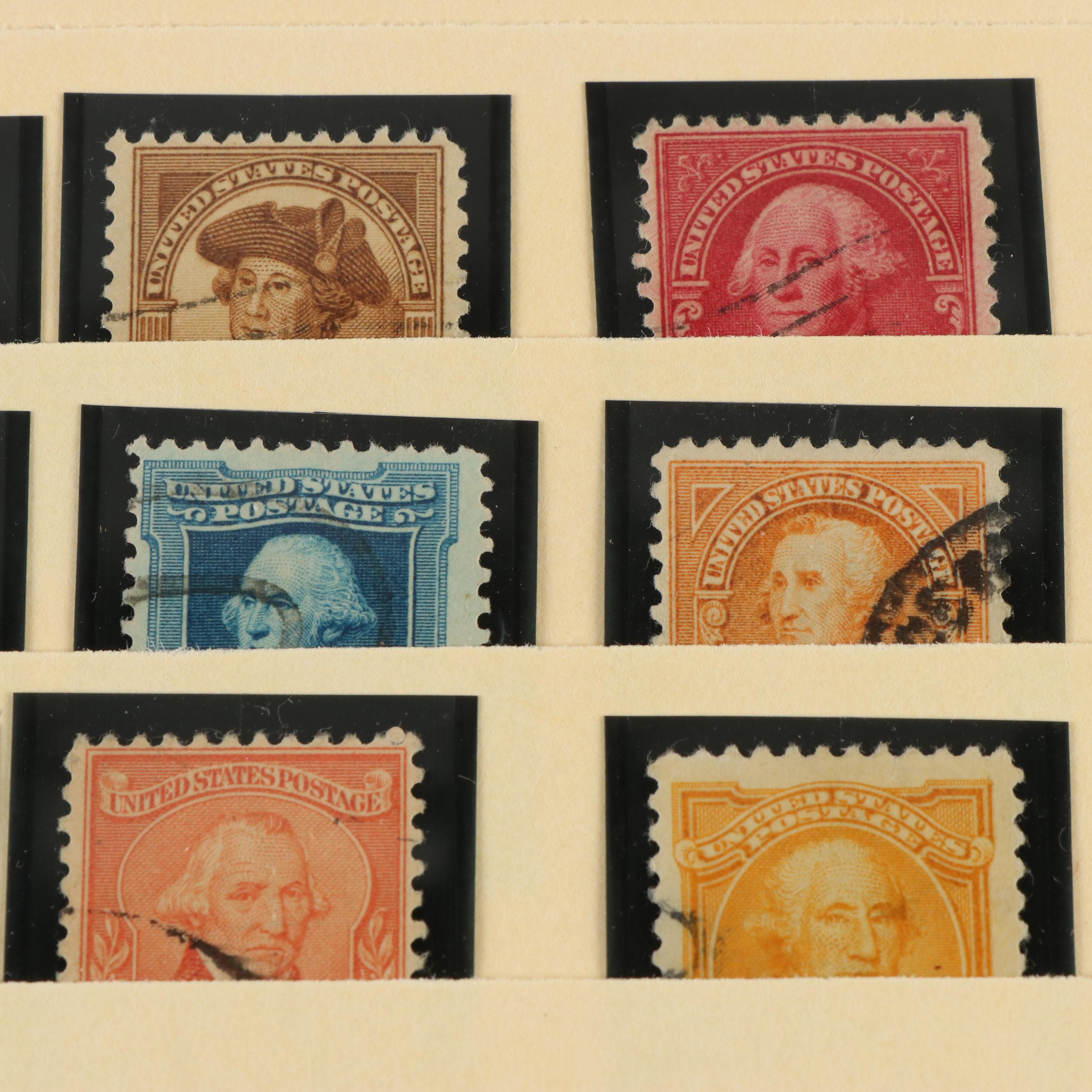 Vintage Stamp "Collectors Stock Book"