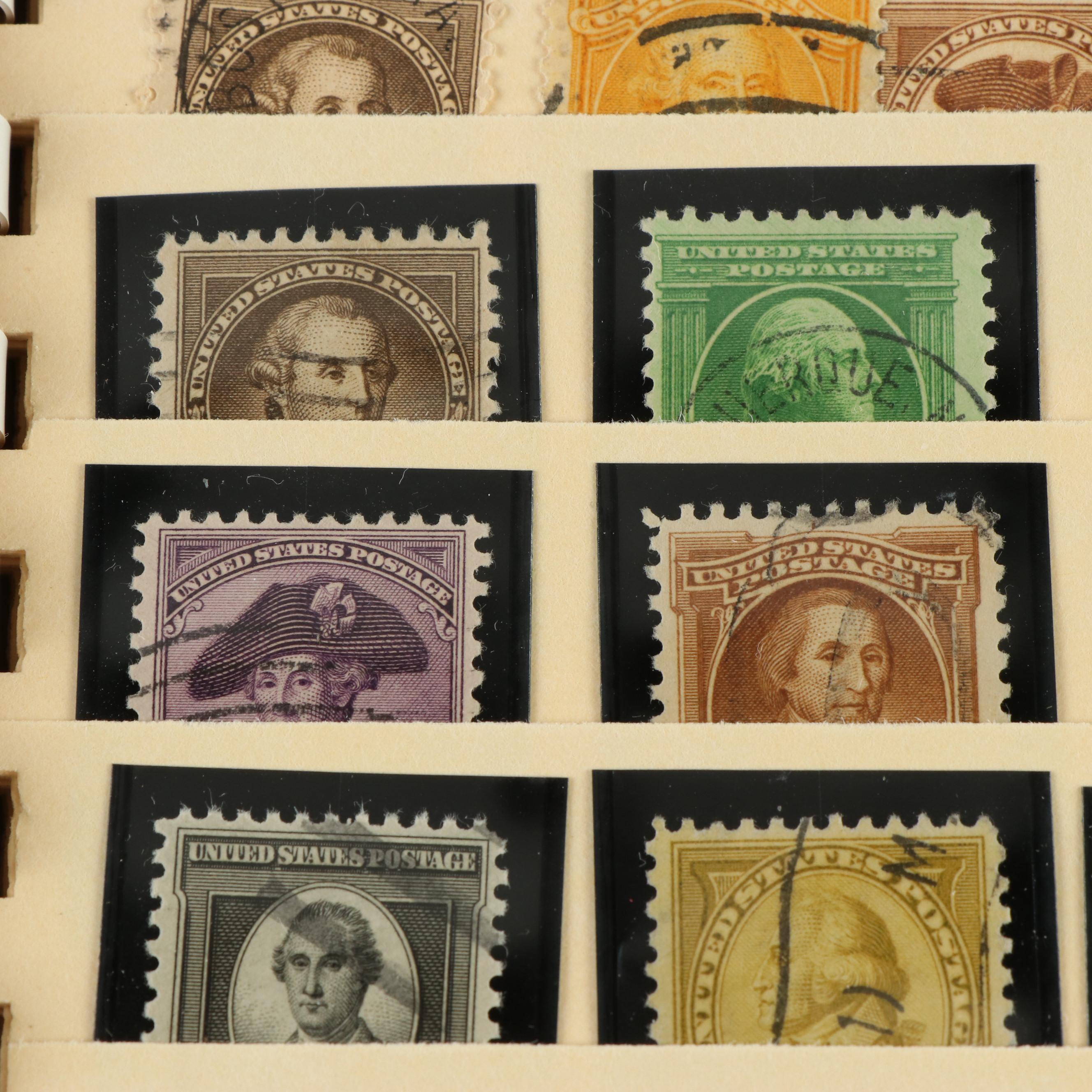 Vintage Stamp "Collectors Stock Book"