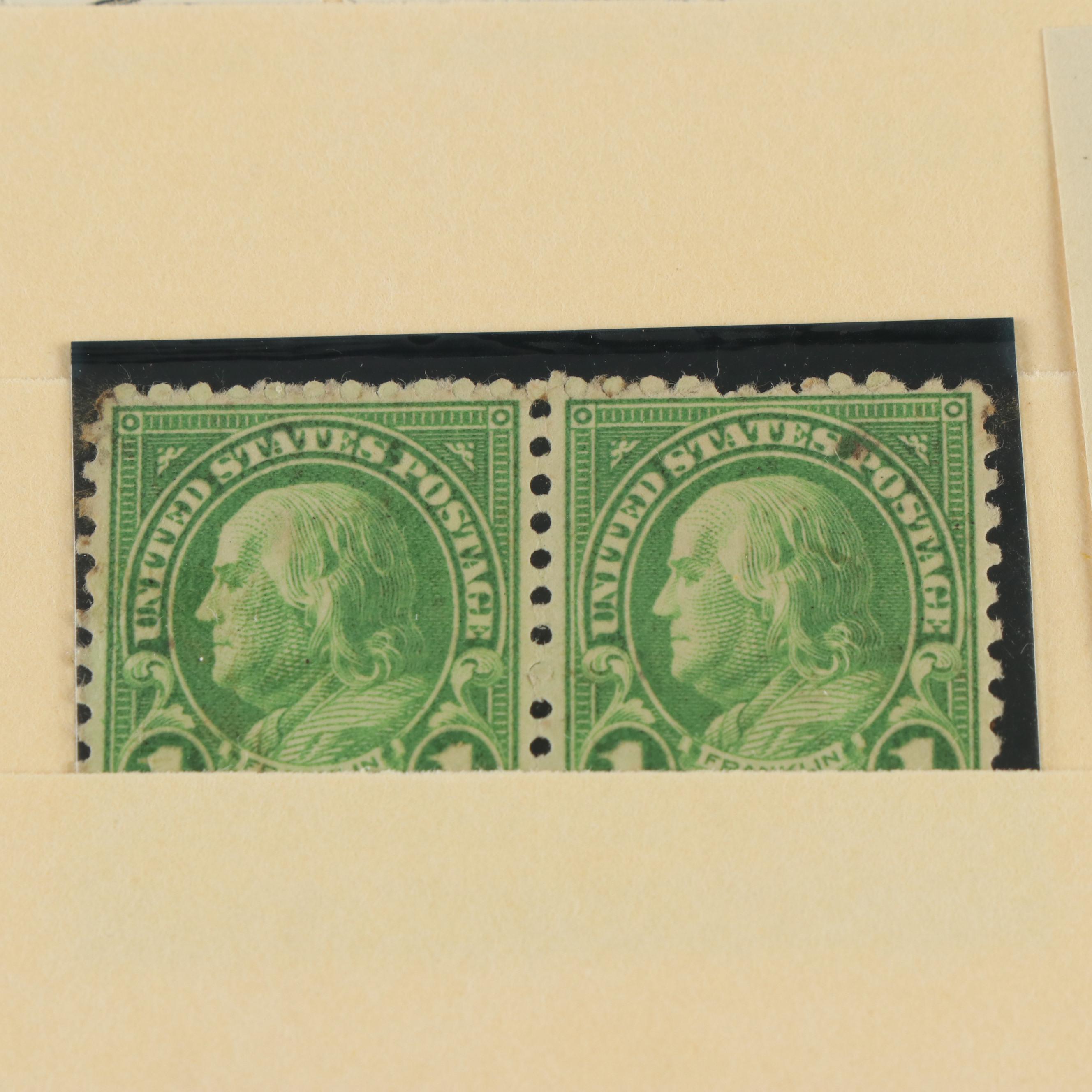 Vintage Stamp "Collectors Stock Book"