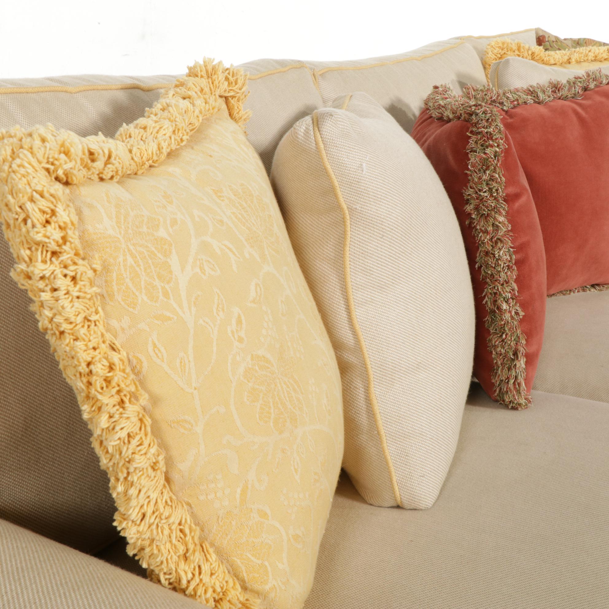 Ethan Allen Upholstered Sectional Sofa, Late 20th to 21st Century