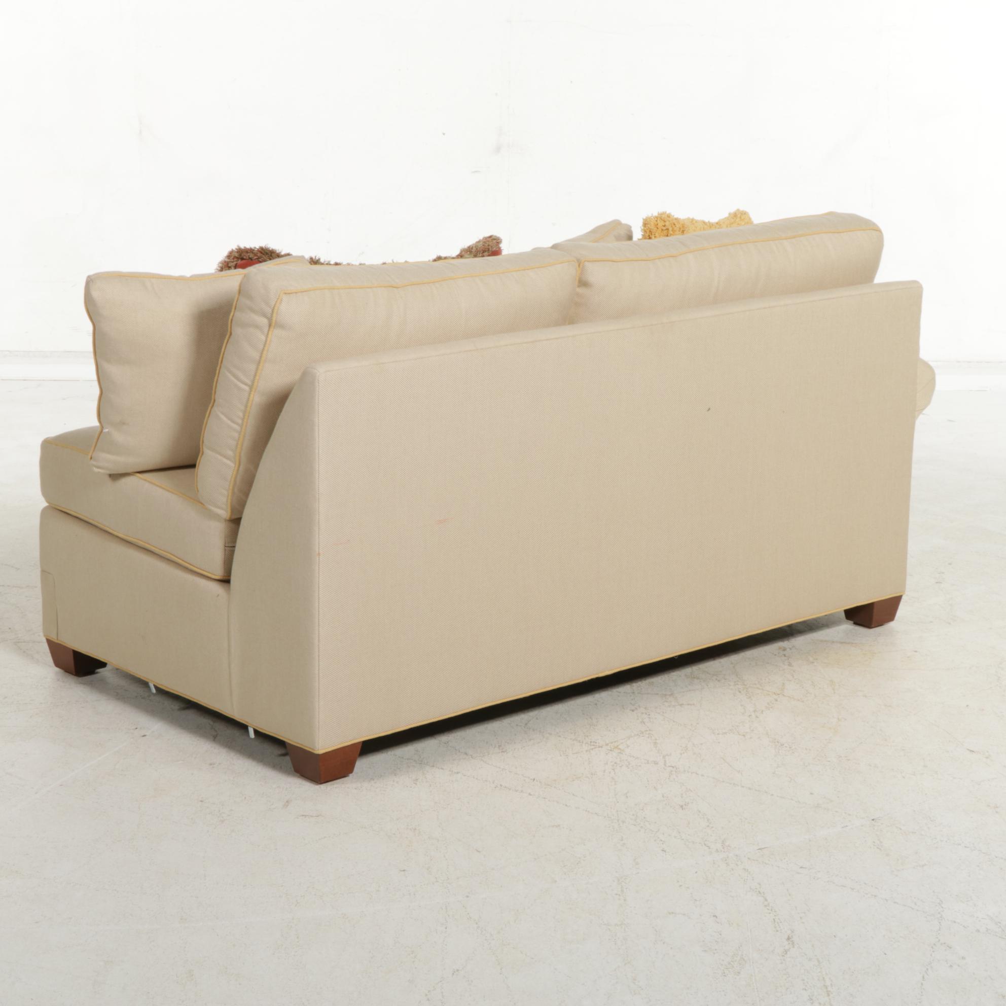 Ethan Allen Upholstered Sectional Sofa, Late 20th to 21st Century