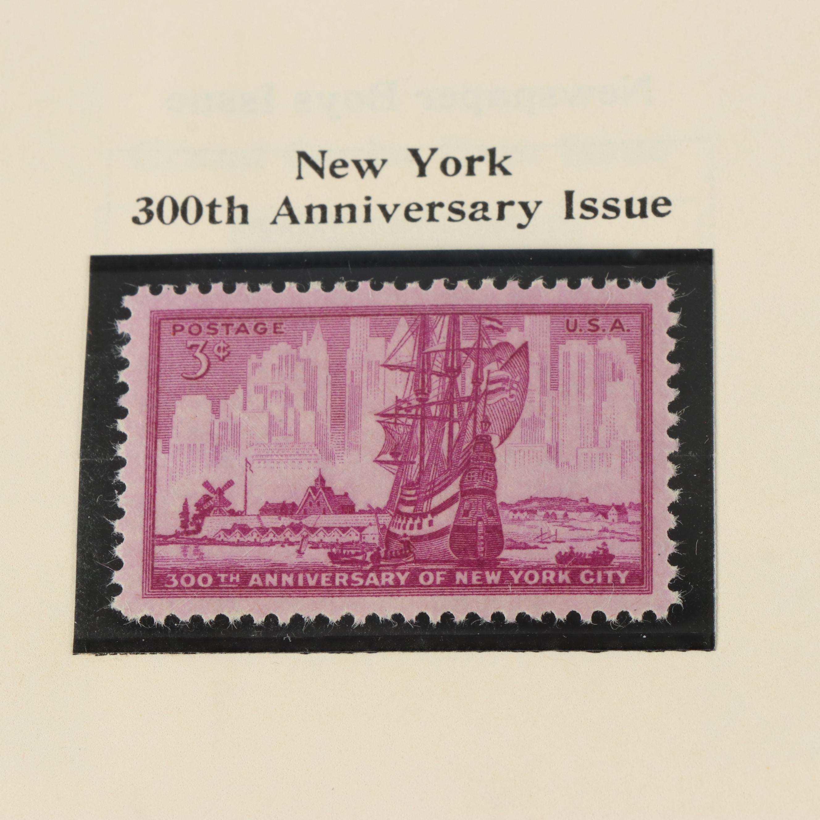 Two Vintage Postage Stamp Albums