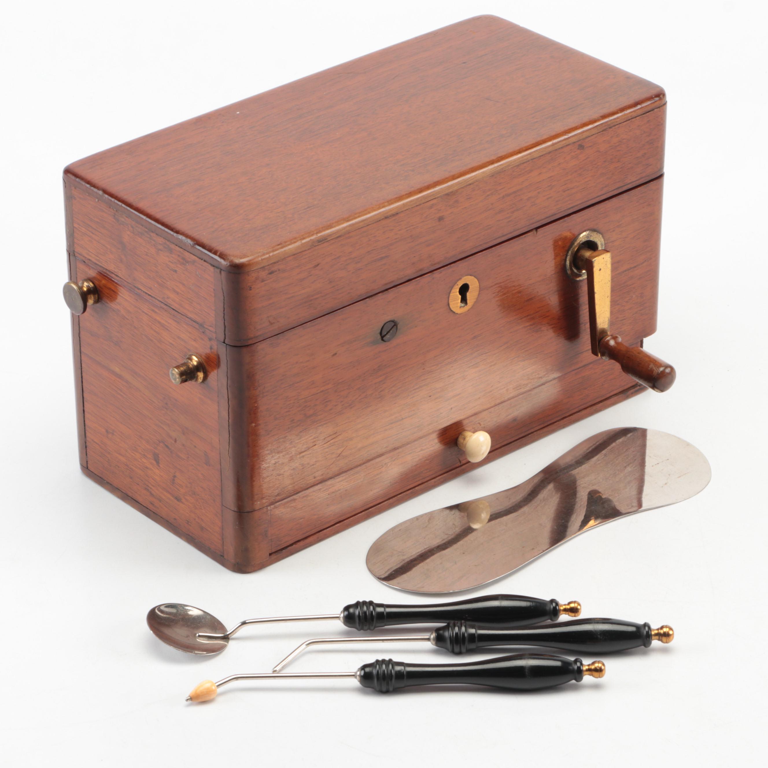 Quack Medicine Davis and Kidder's Magneto-Electric Machine for Nervous Diseases